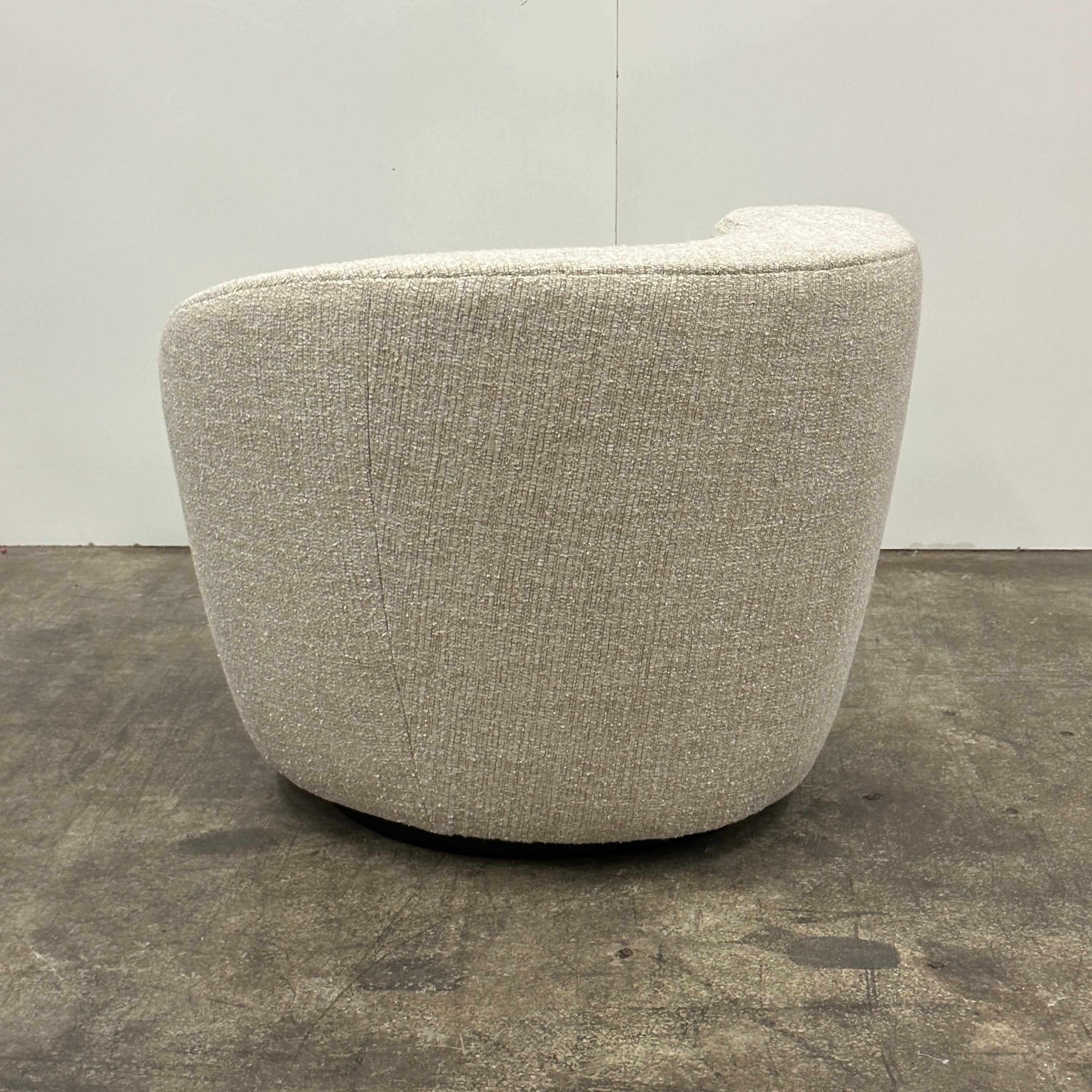 Corkscrew Nautilus Chair by Vladimir Kagan for Directional