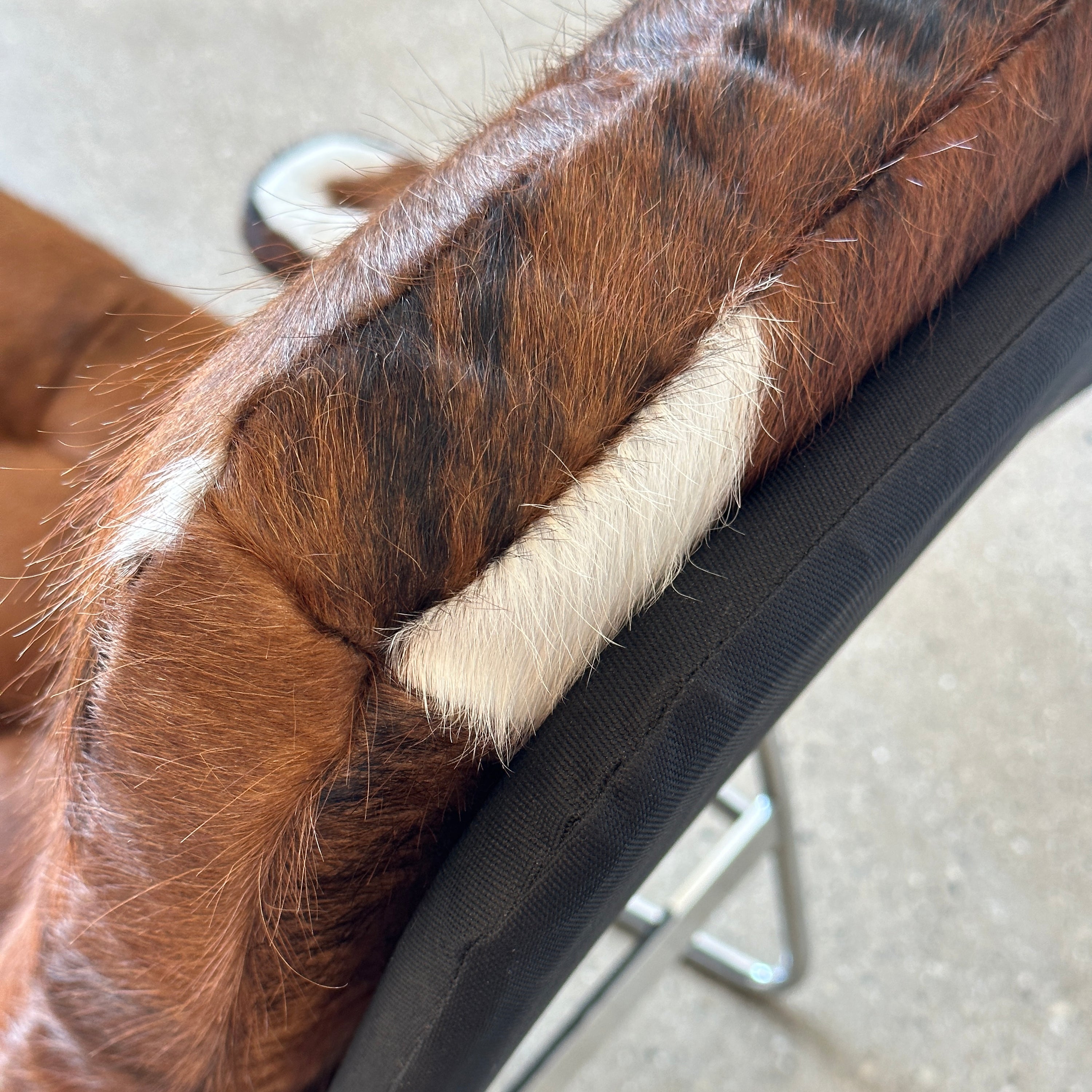 Fenix Chaise by Sam Larsson for Dux in Cowhide