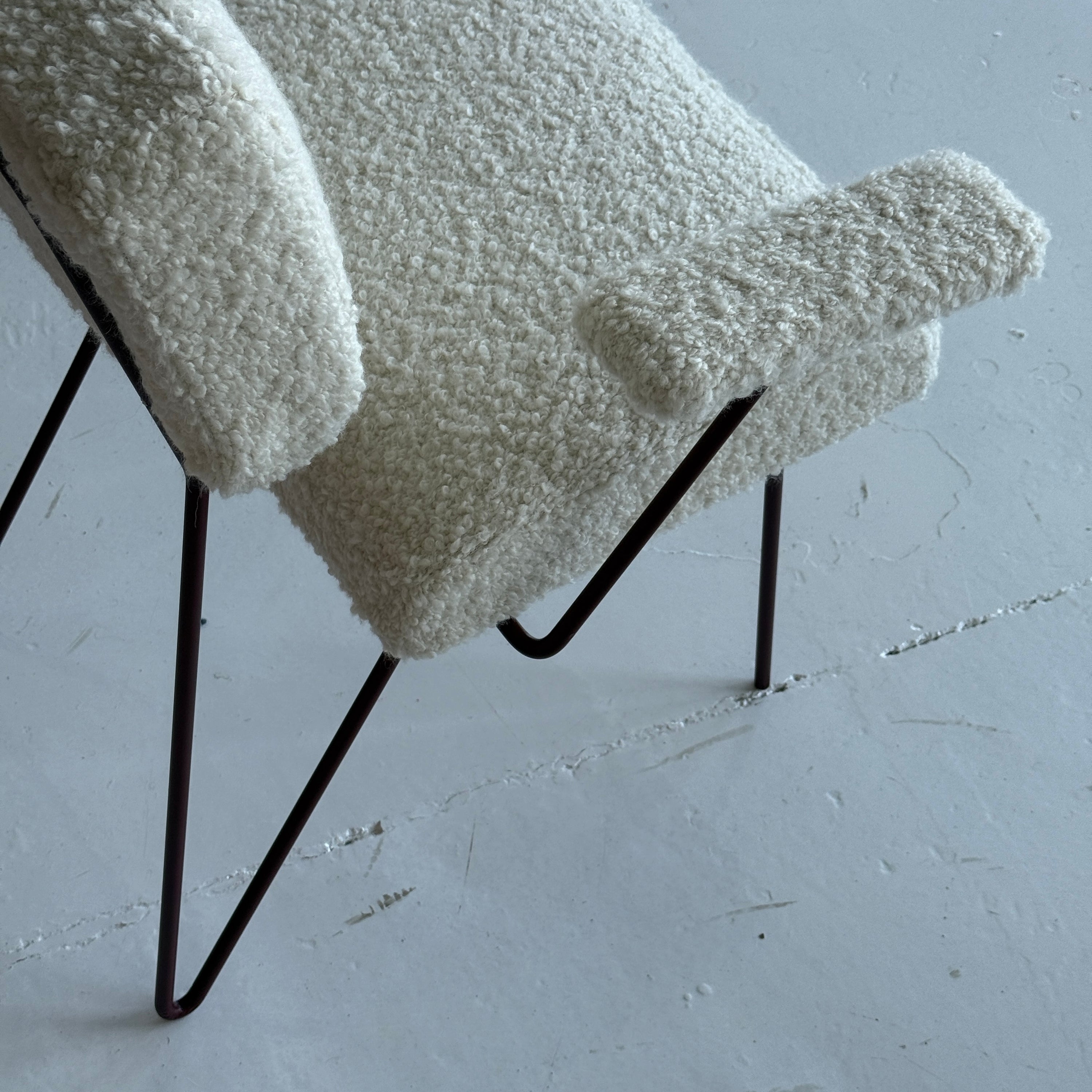 Hairpin Iron Dining Chairs by Dorothy Schindele