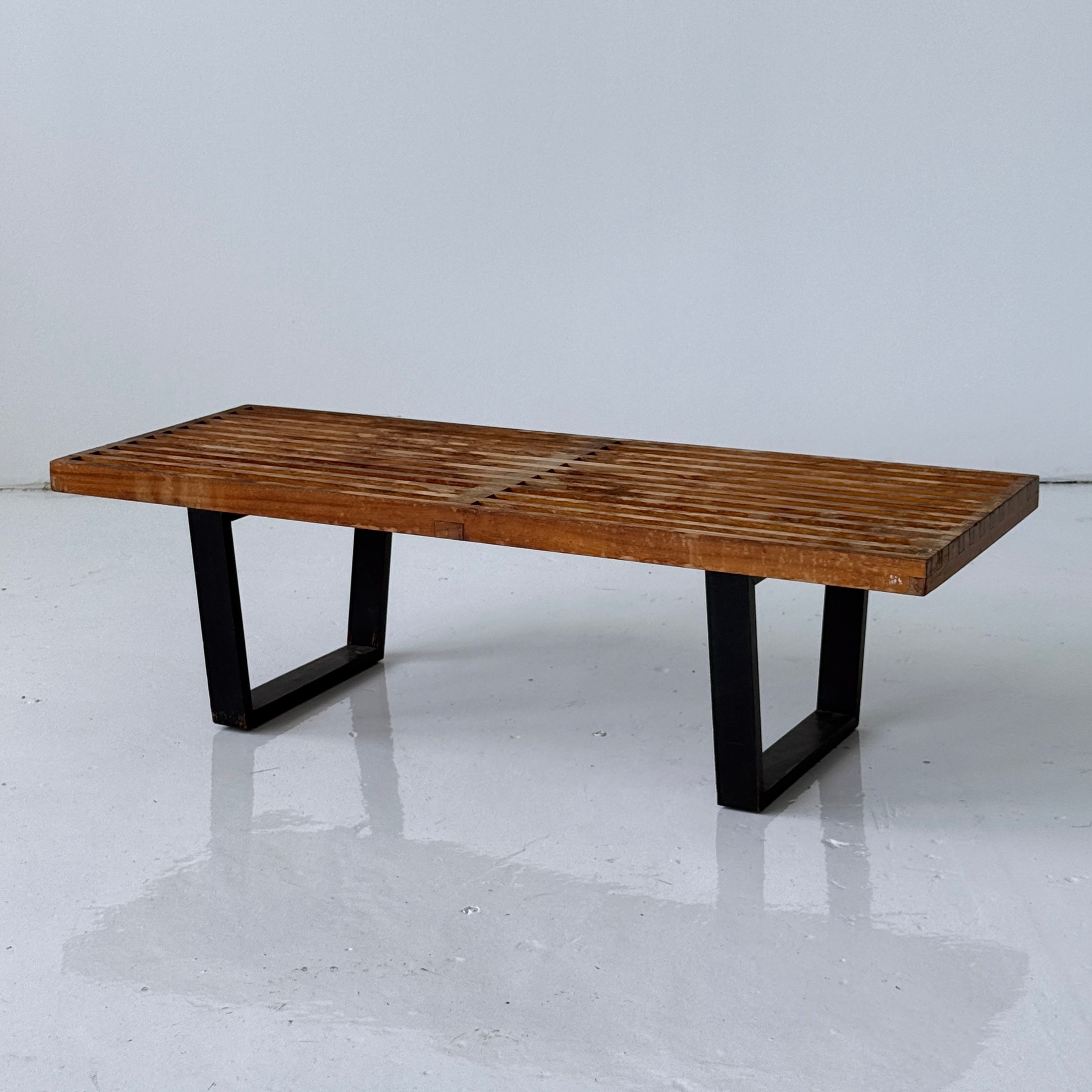 Nelson Slat Bench by George Nelson for Herman Miller