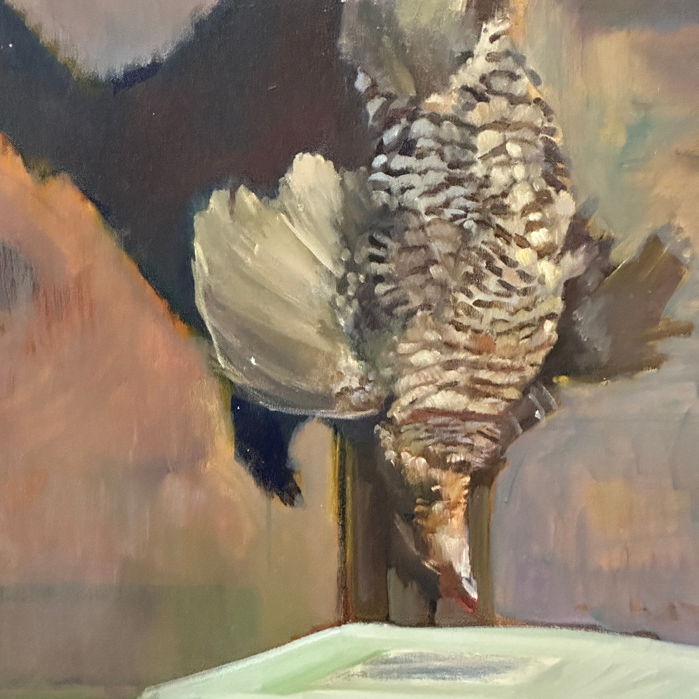 Acrylic Pheasant Painting