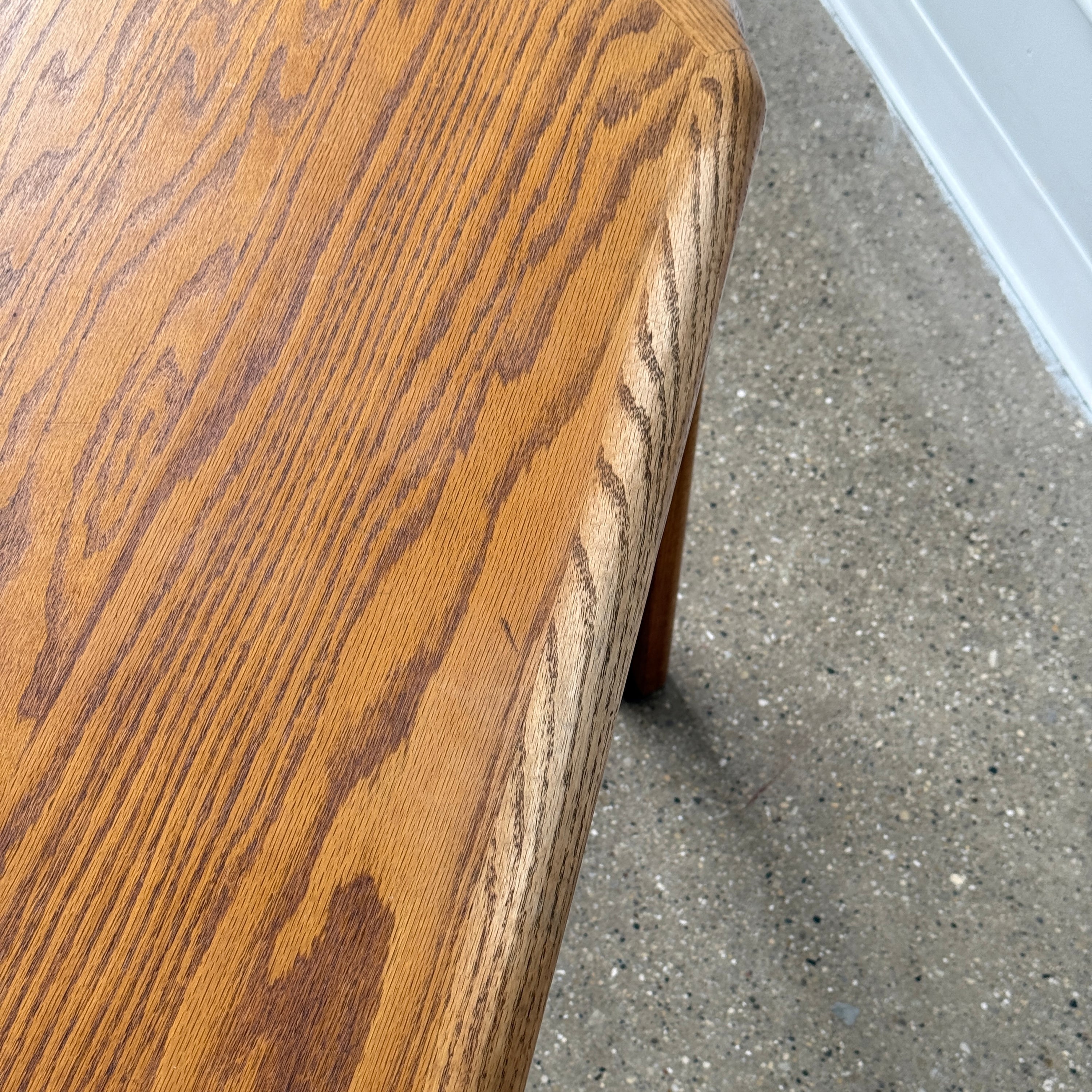 Extendable Oak Dining Table by Lou Hodges for Generation 80