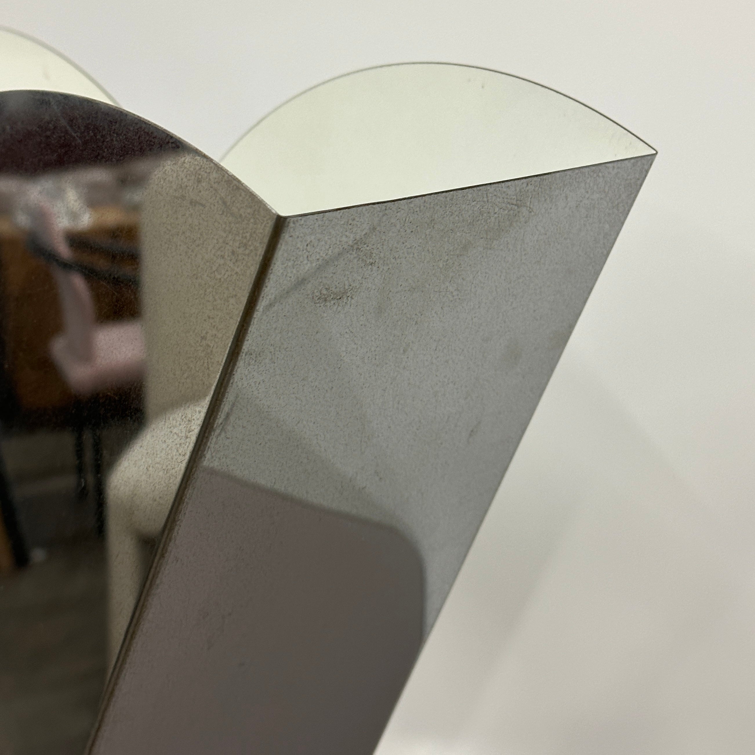 Chrome Modern Heart Lamp