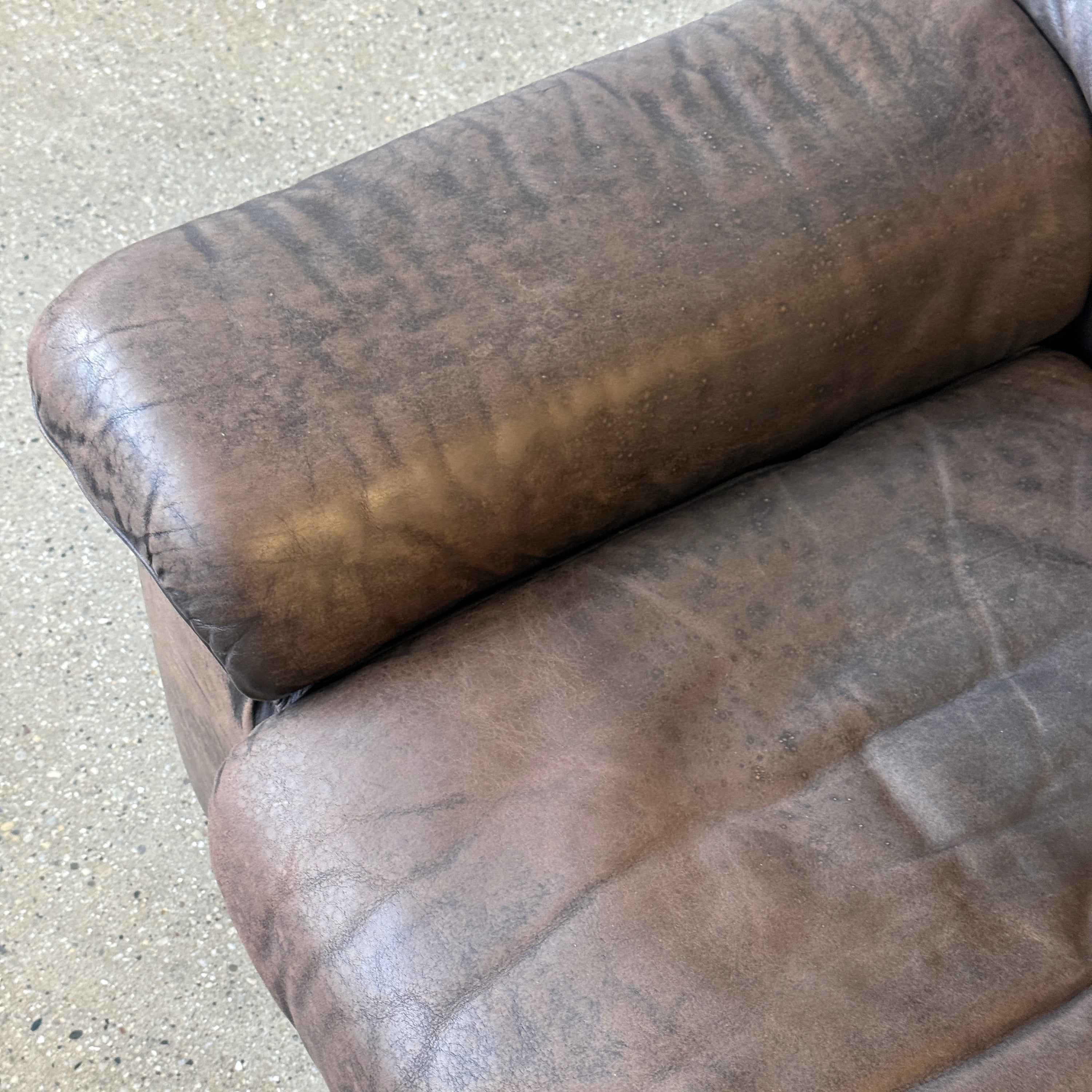 DS-66 Leather Sofa by De Sede