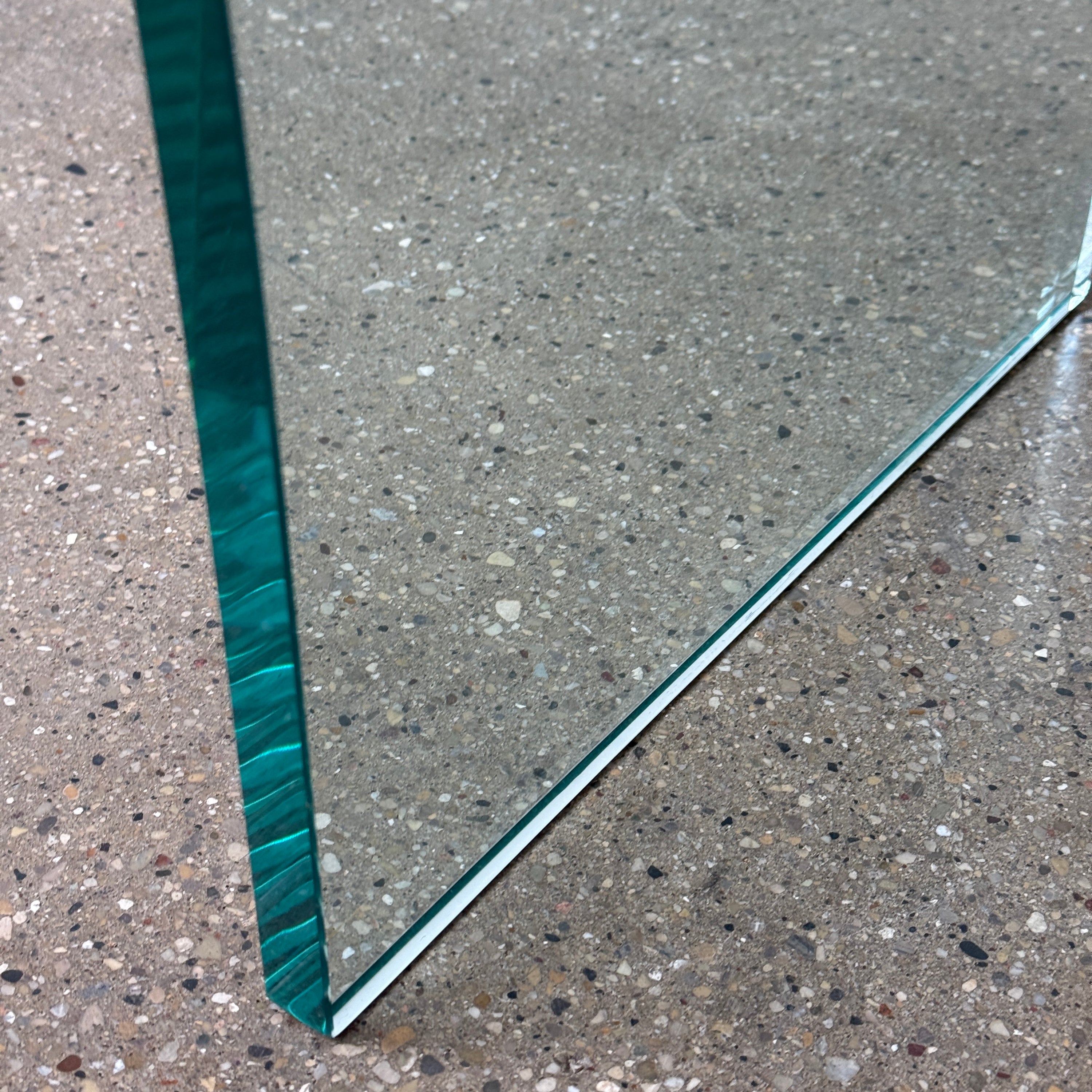 Glass Wave Stool by Laurel Fyfe