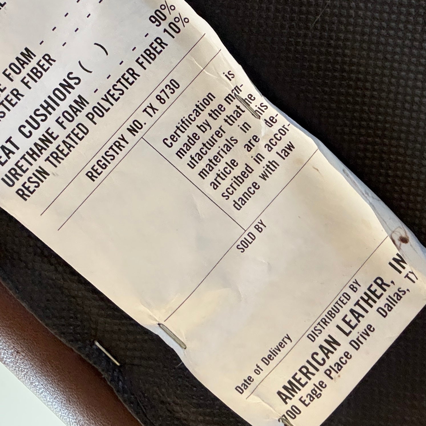 Matinee Chair by Vladimir Kagan for American Leather