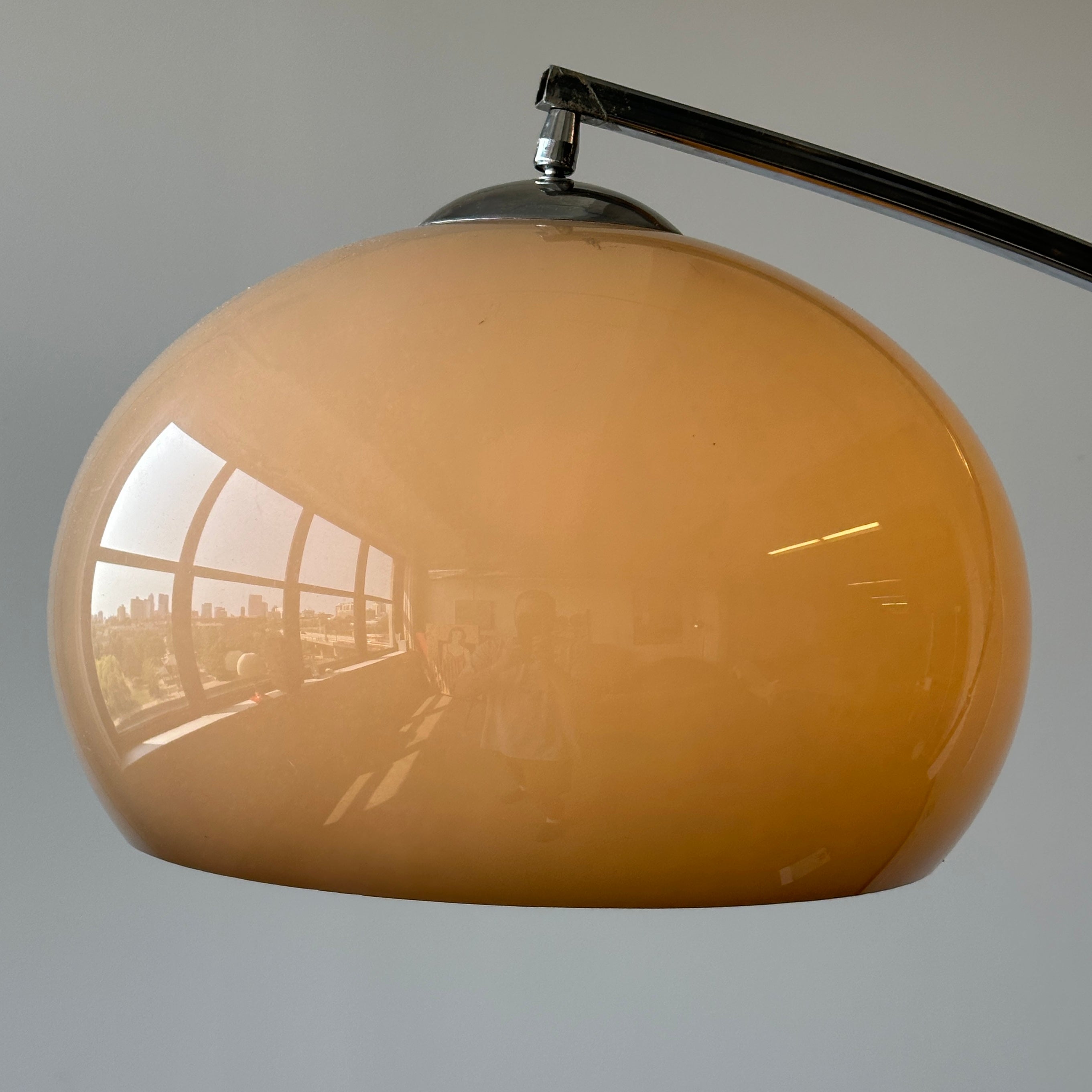 Vintage Marble Extendable Arc Lamp