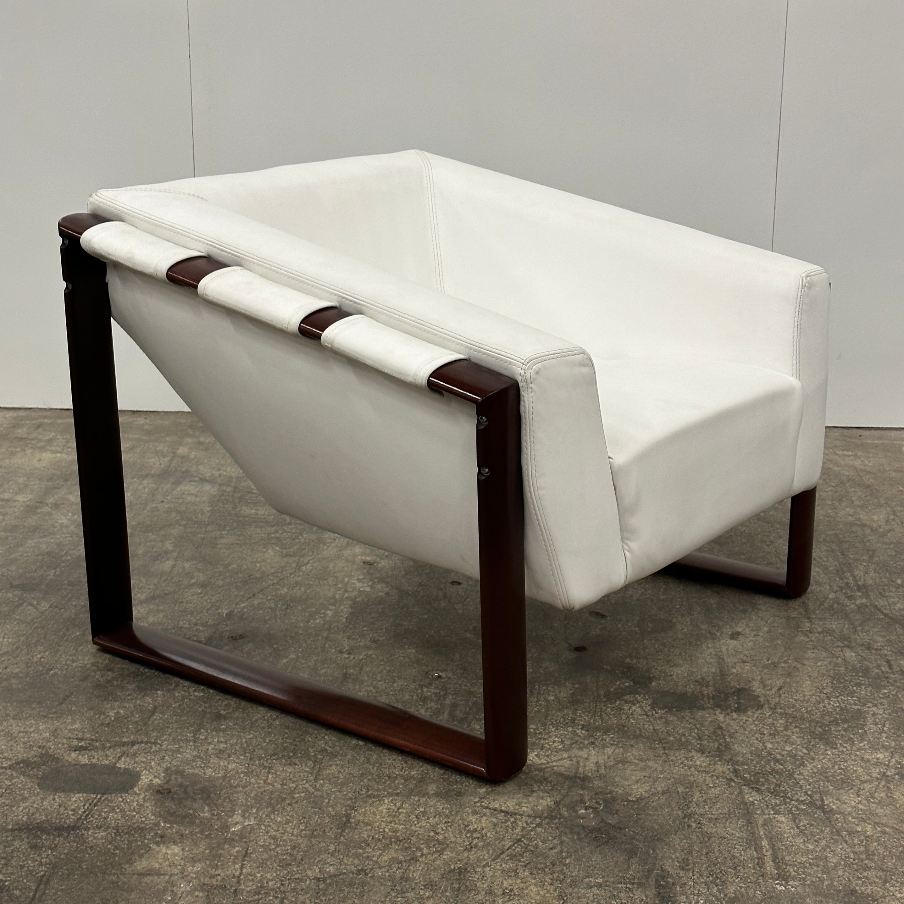 Brazilian Rosewood Lounge Chairs by Percival Lafer