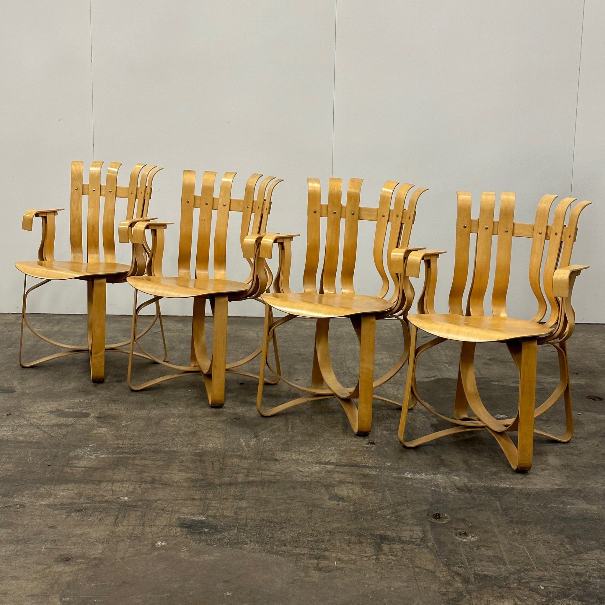 Hat Trick Chairs by Frank Gehry for Knoll