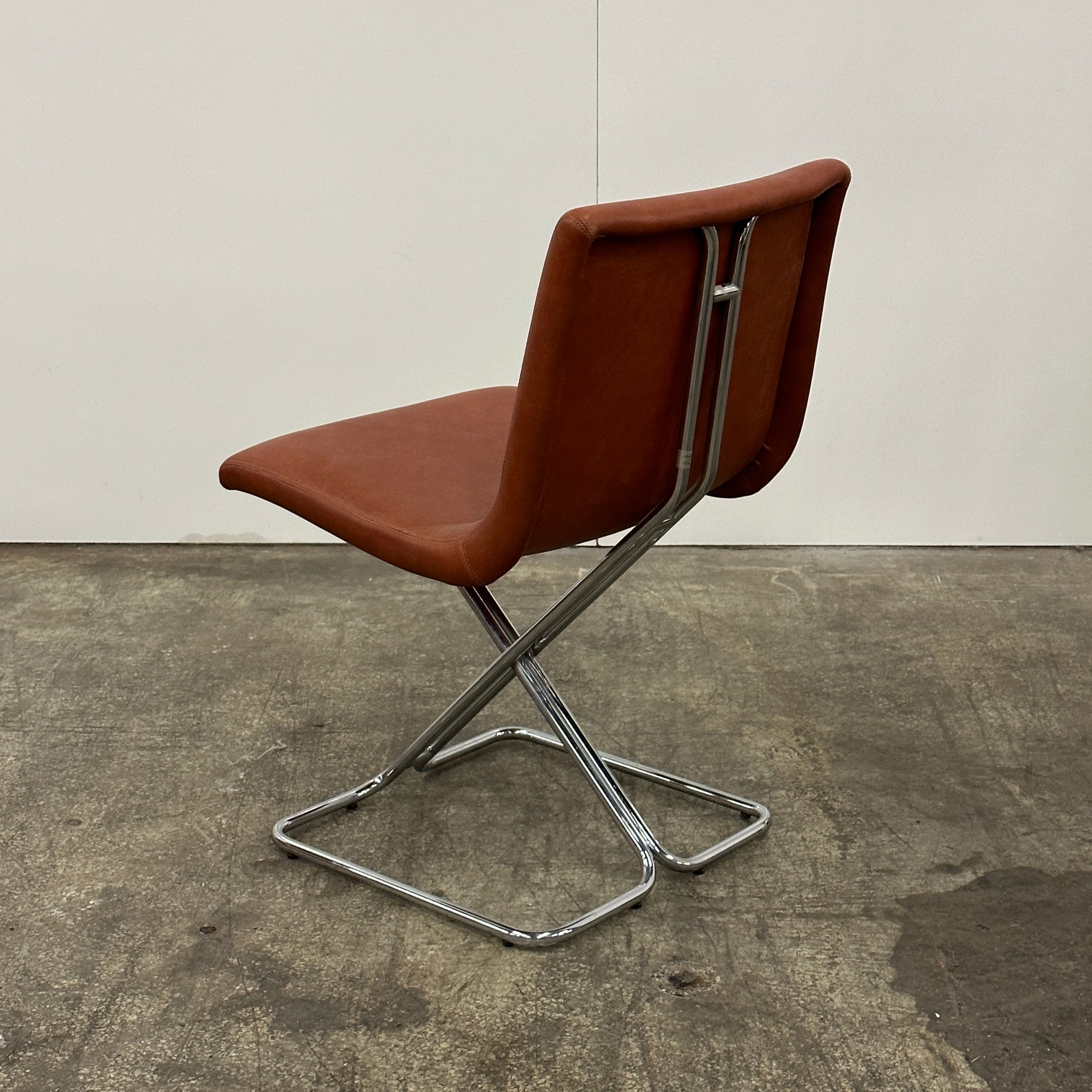 Vintage Italian Chrome Chair