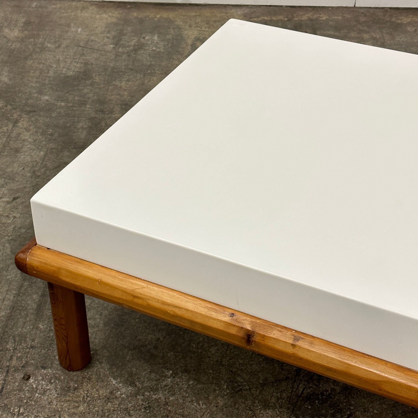 Pine/Corian Coffee Table