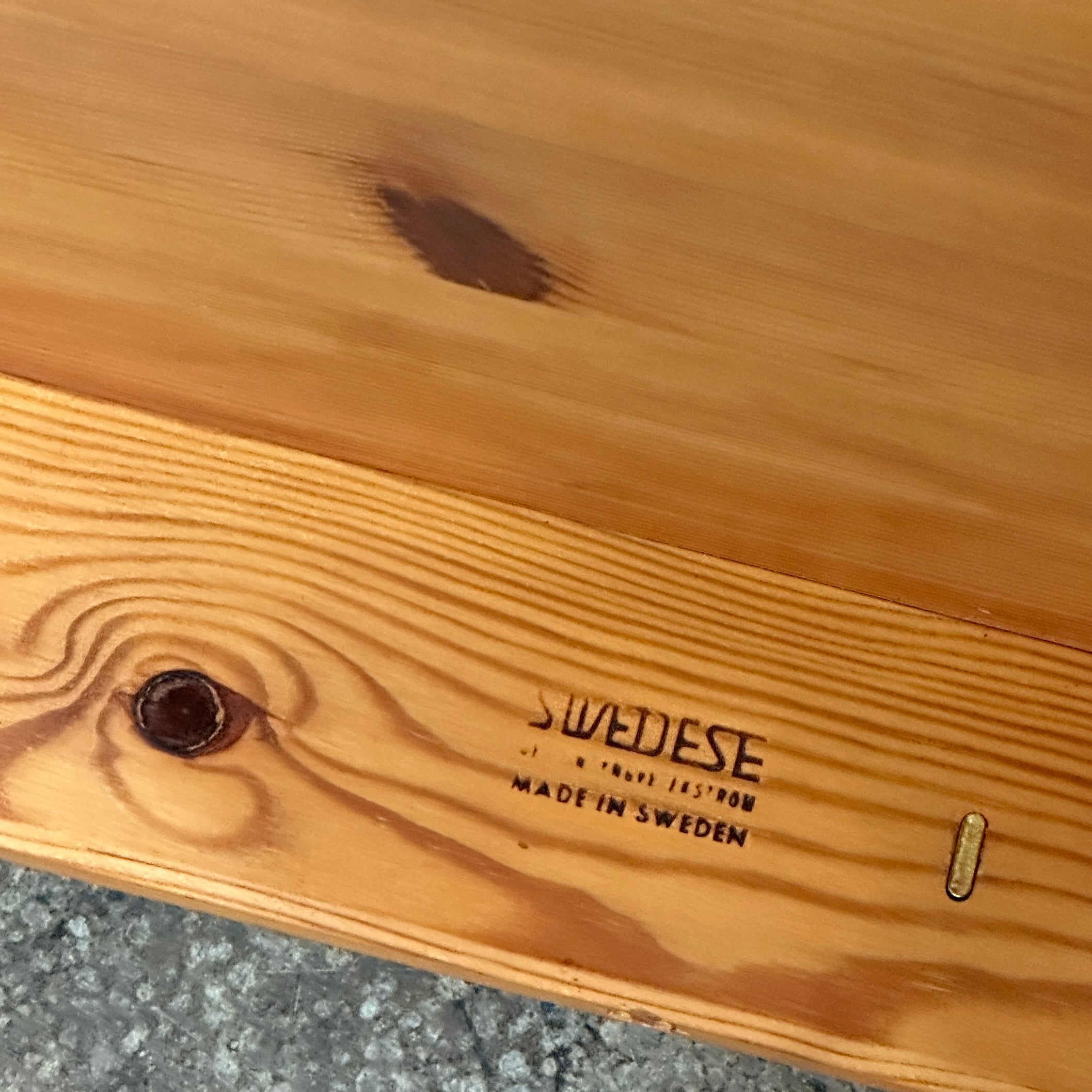 Dymling Swedish Pine Table by Yngve Ekström for Swedese