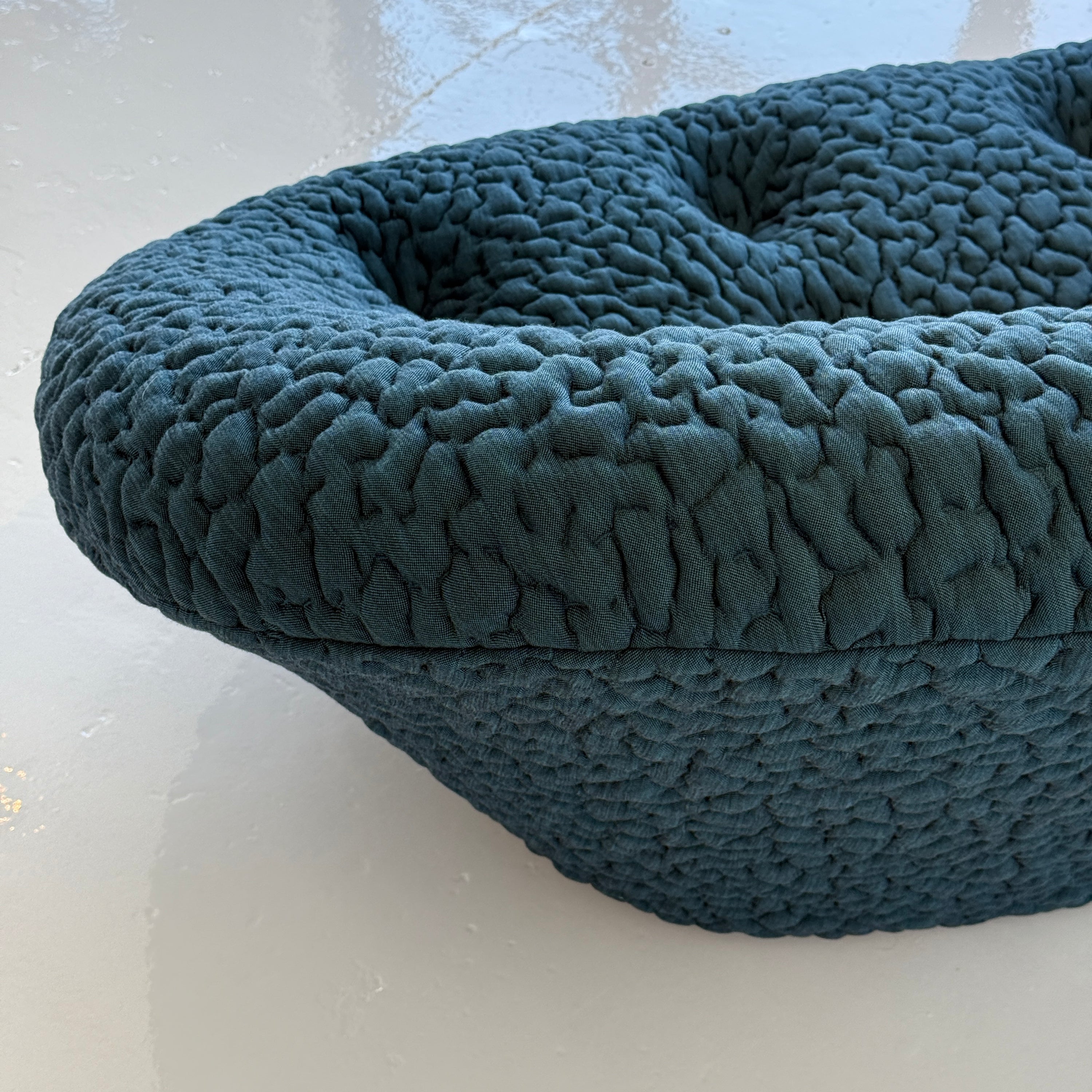 Ploum Settee by Ronan + Erwan Bouroullec for Ligne Roset in Moby Fabric