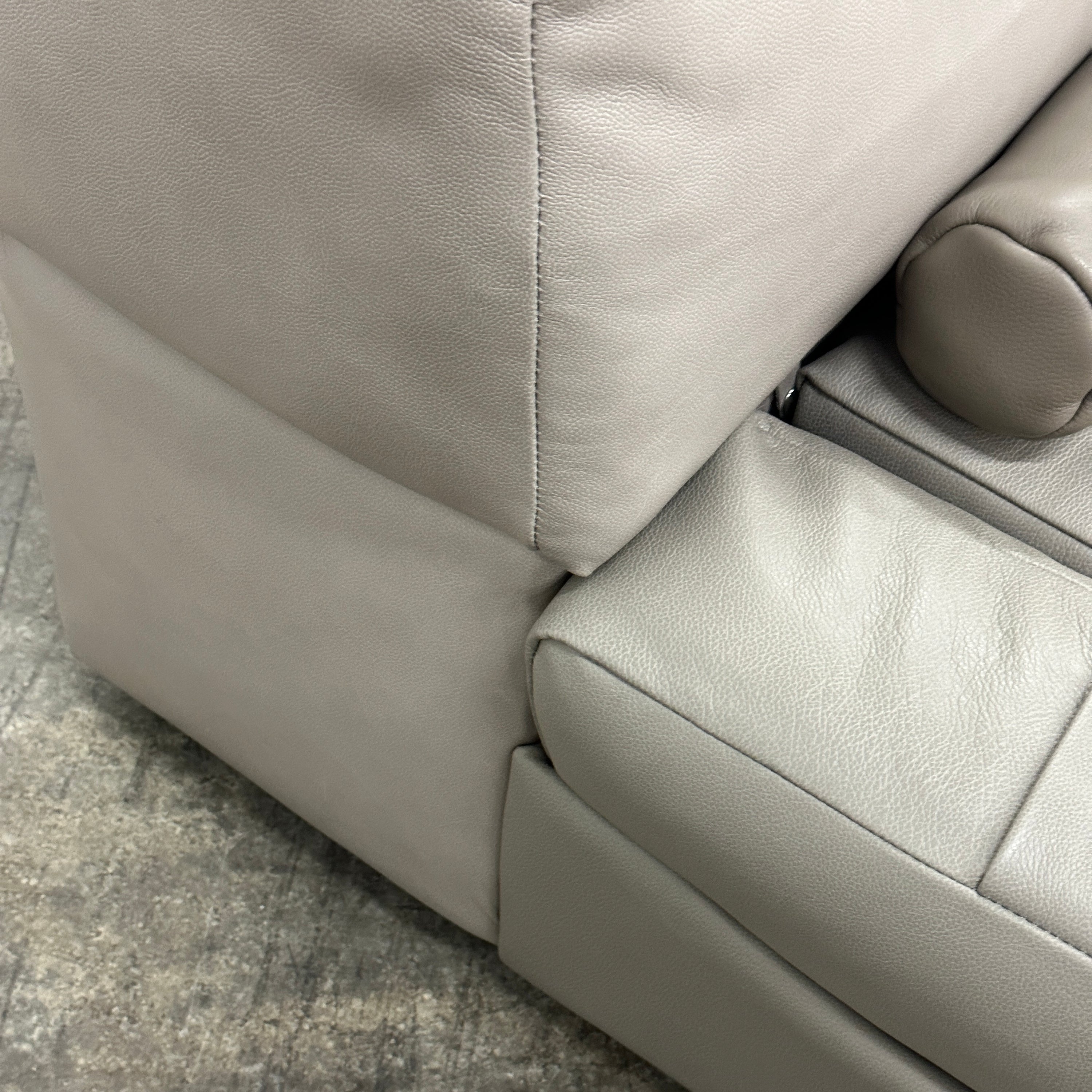 Brazilian Modular Leather Sofa/Chairs by Percival Lafer