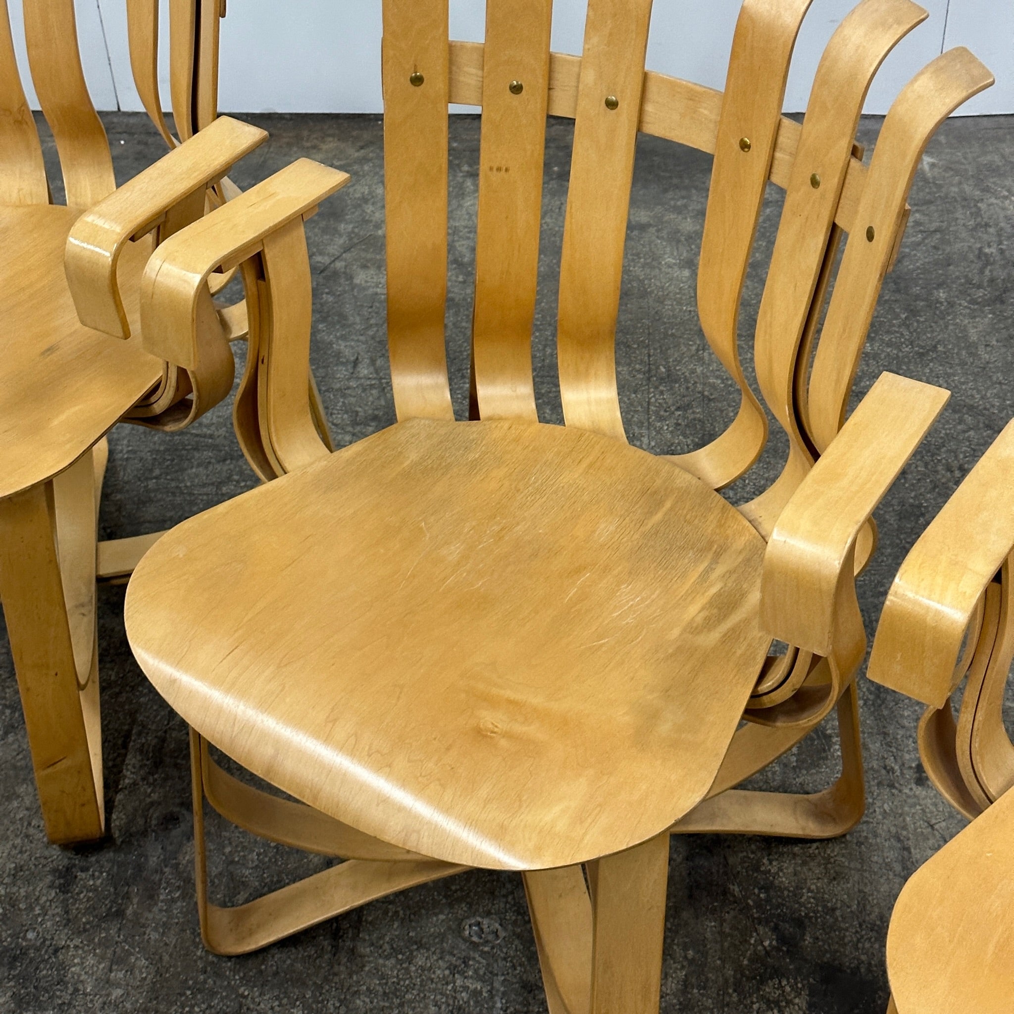 Hat Trick Chairs by Frank Gehry for Knoll