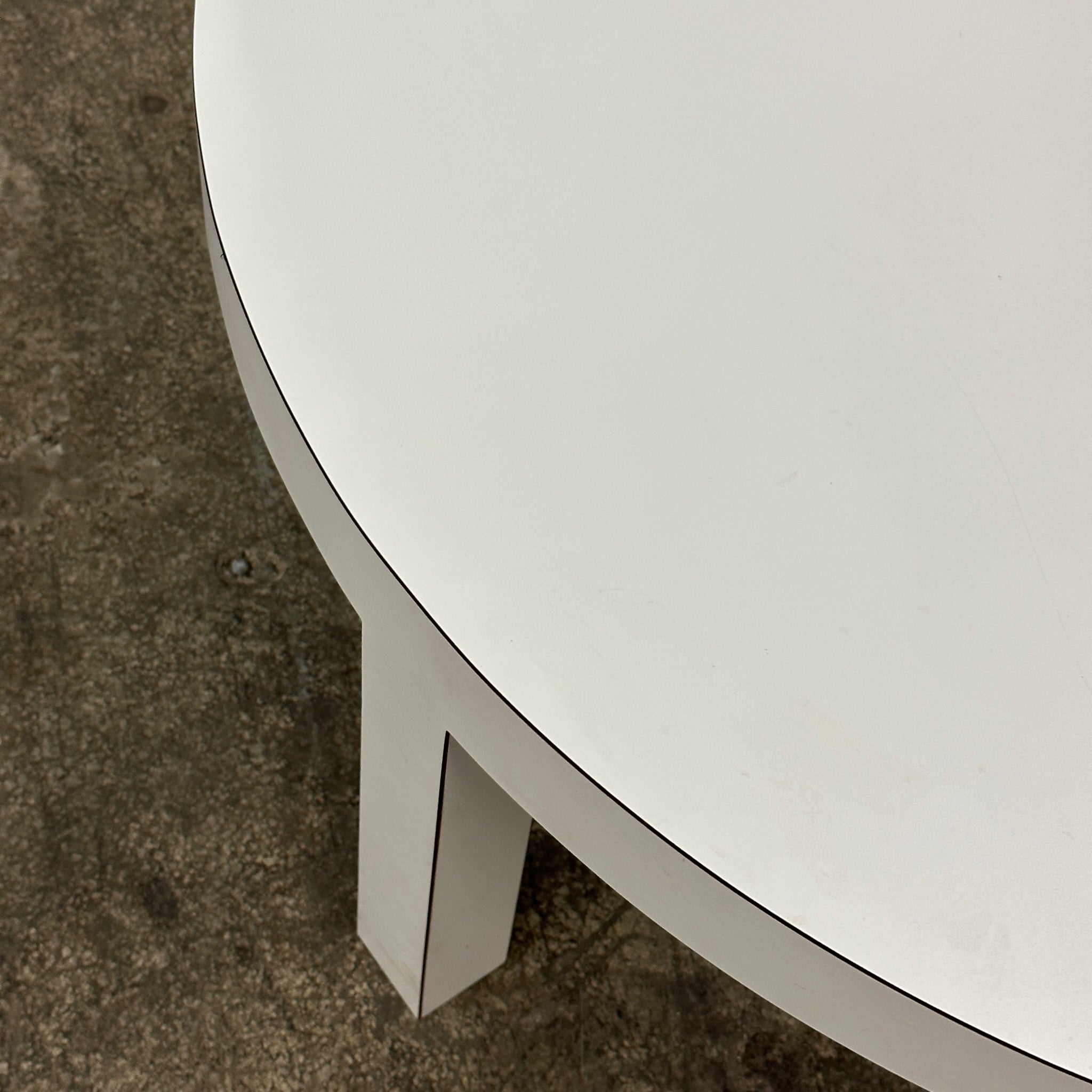 Laminate White Coffee Table