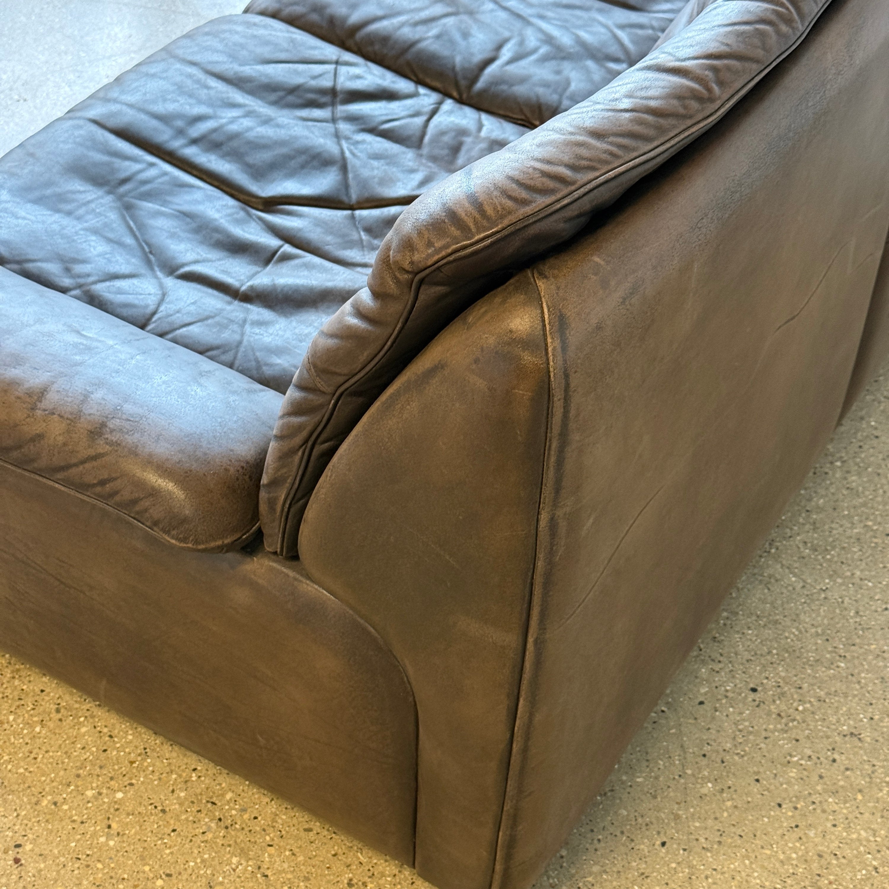 DS-66 Leather Sofa by De Sede