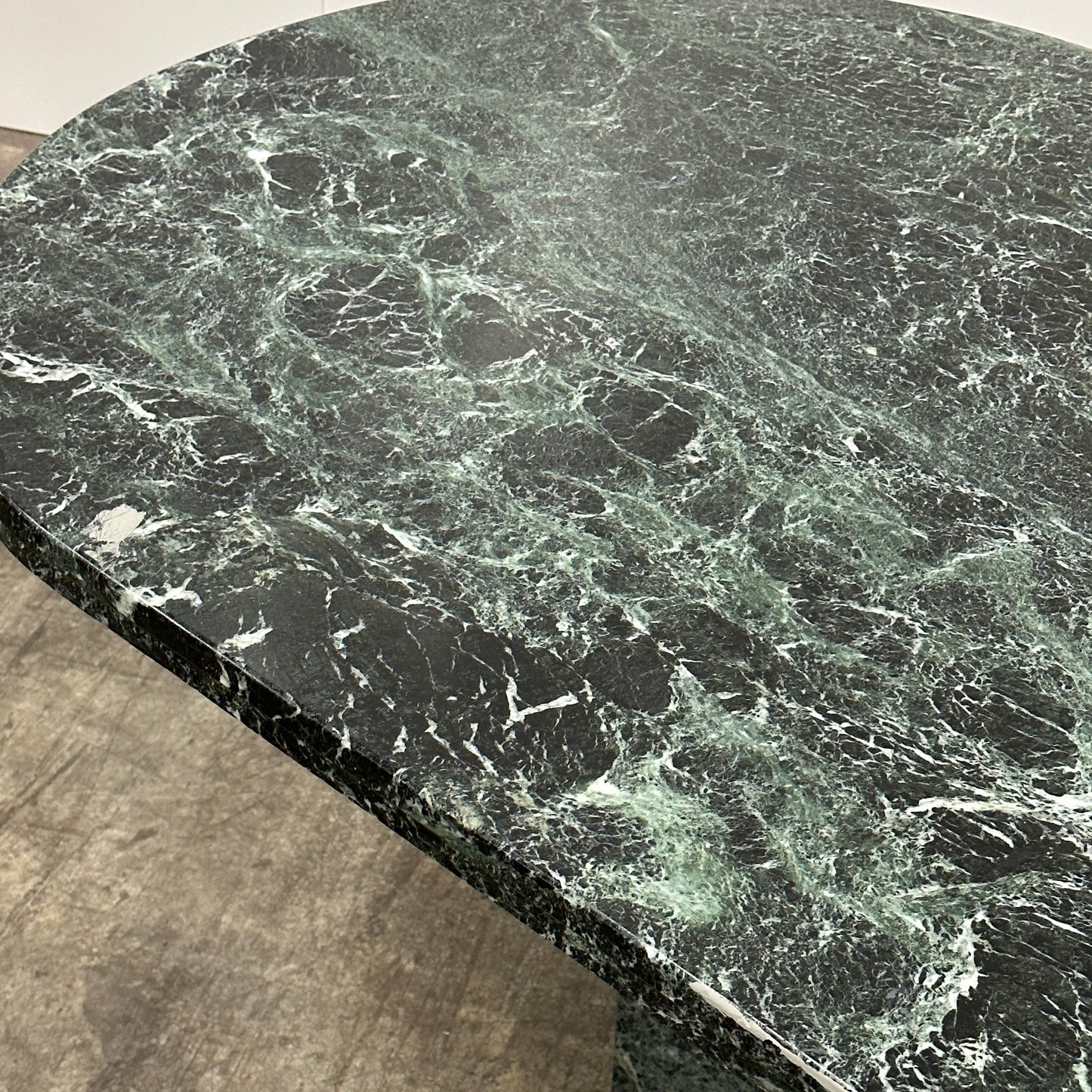 Swedish Green Marble Dining Table