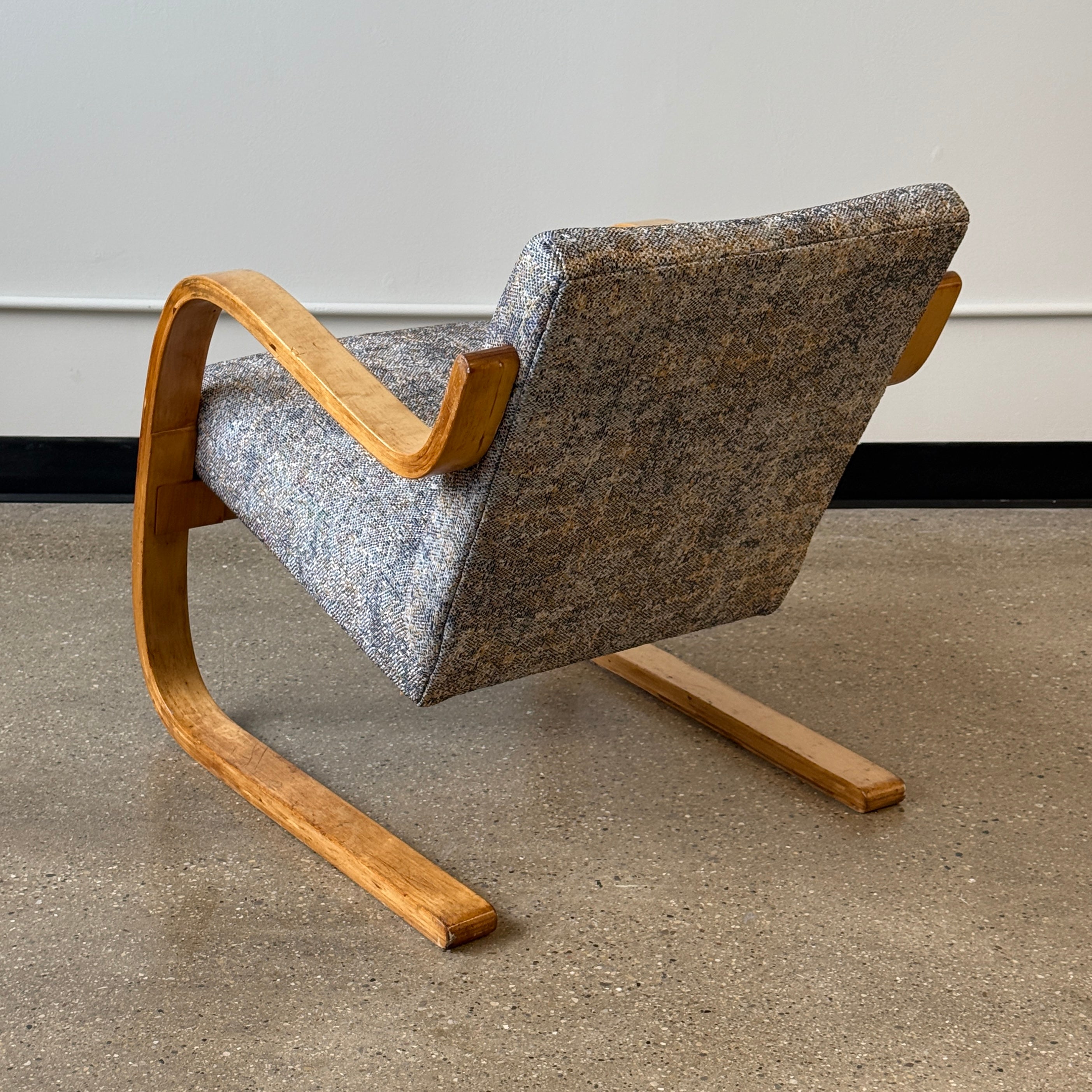 Model 401 + 402 Bentwood Lounge Chairs by Alvar Aalto for Artek