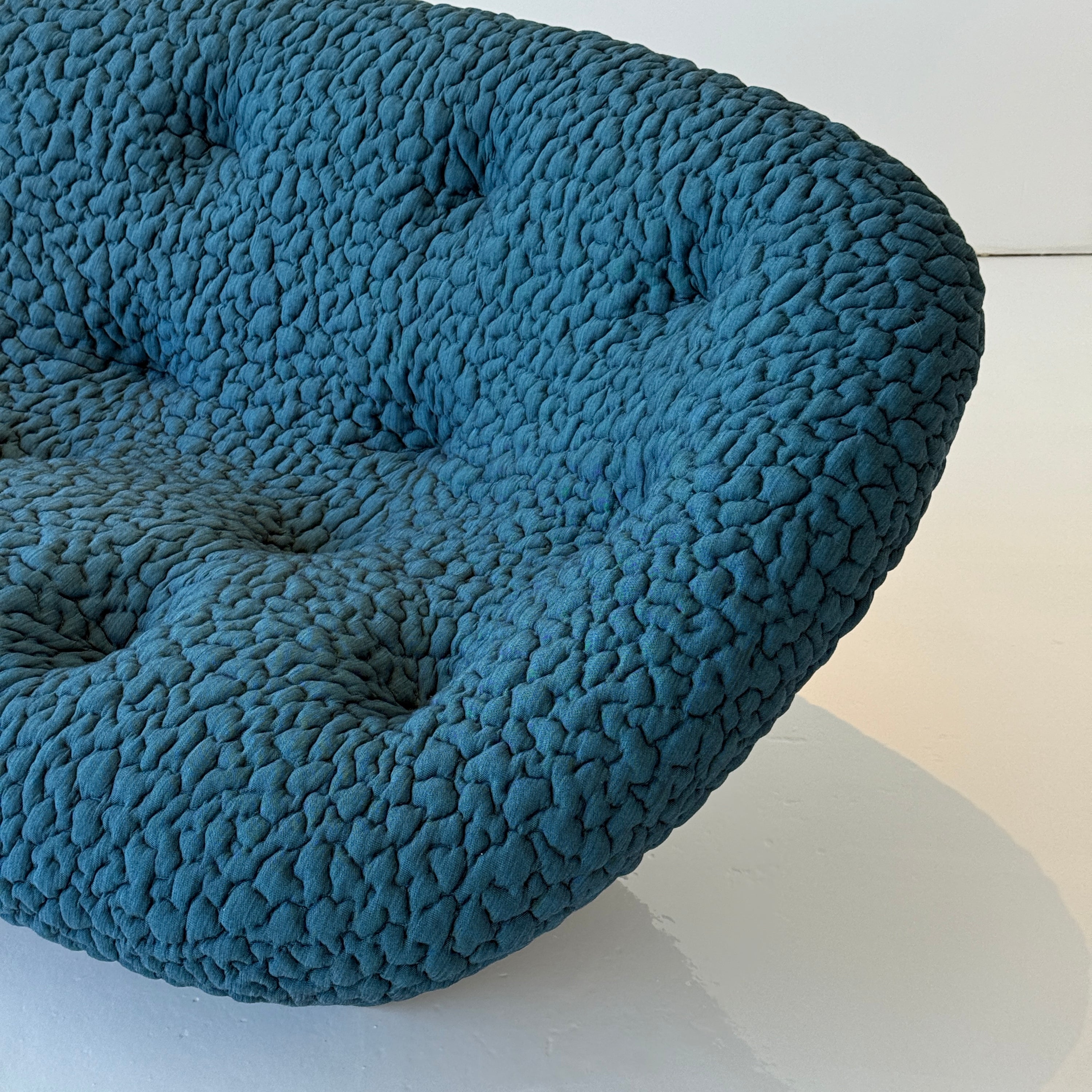 Ploum Settee by Ronan + Erwan Bouroullec for Ligne Roset in Moby Fabric