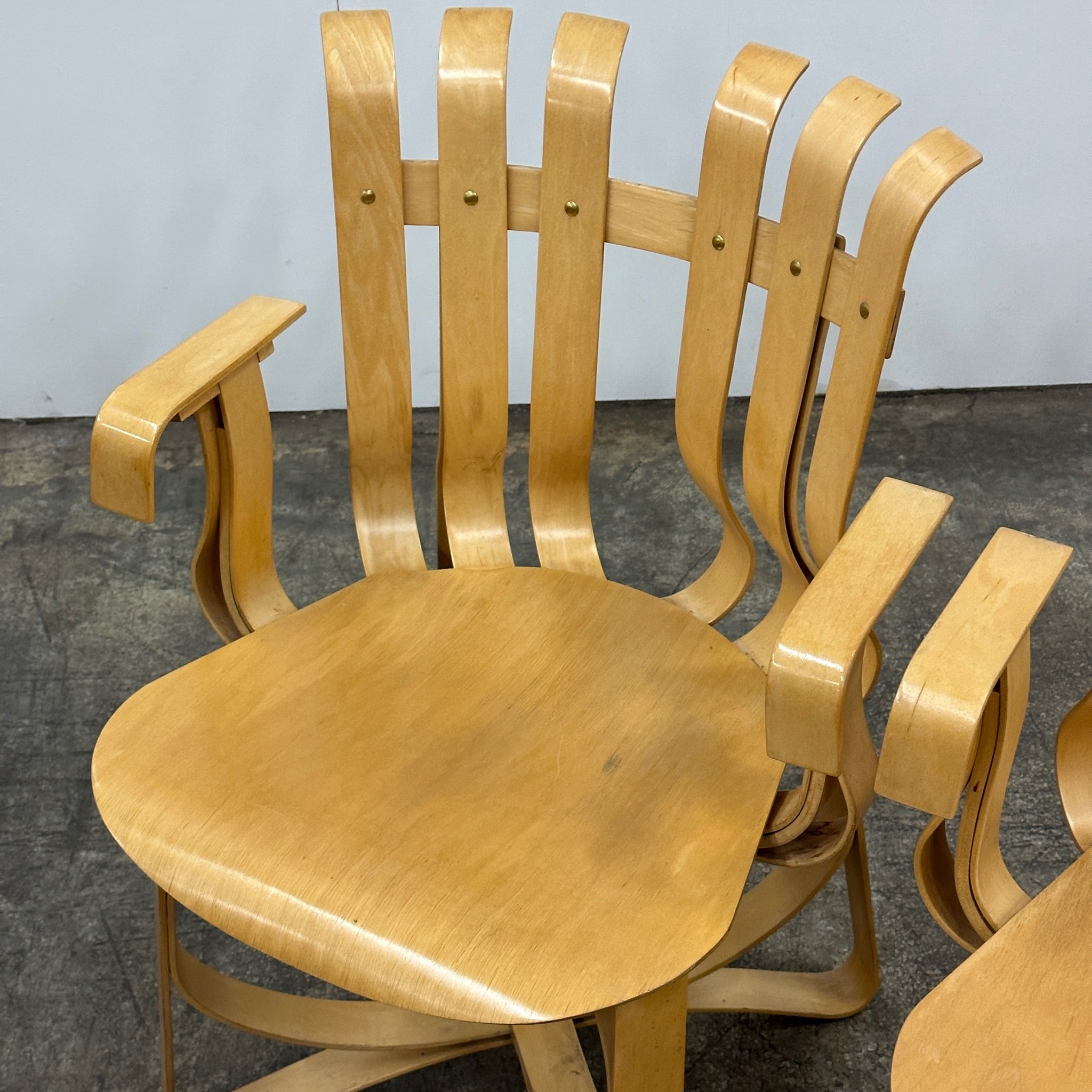 Hat Trick Chairs by Frank Gehry for Knoll