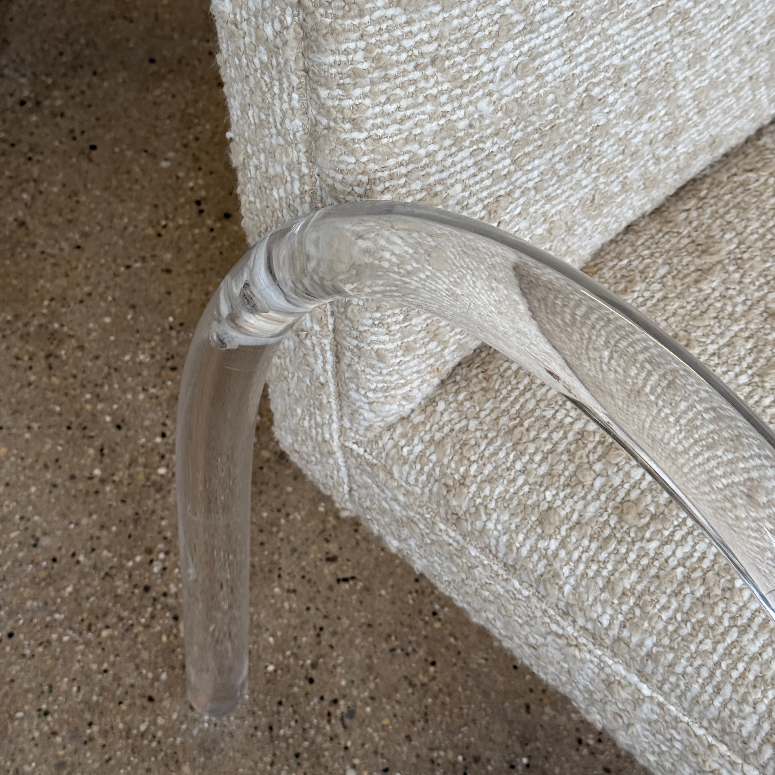 Lucite Armchair Attr. to Charles Hollis Jones