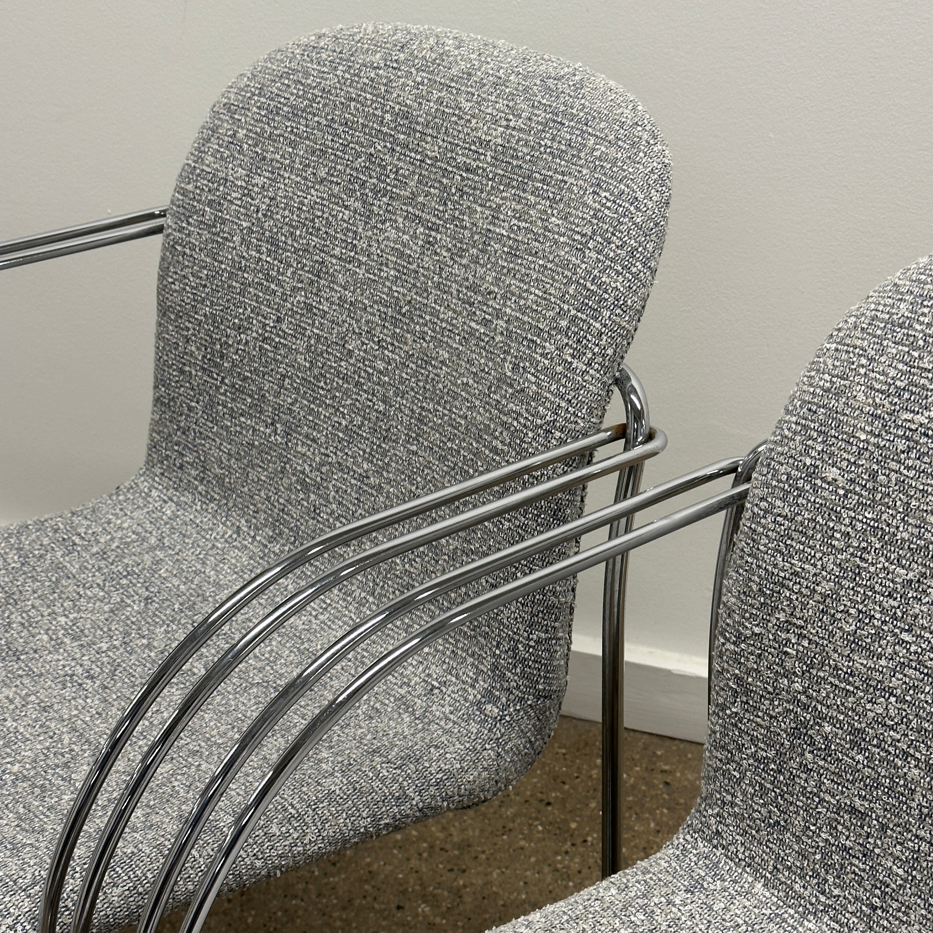 Danish Wire Chairs by Alfred Homann for Gispen/Labofa