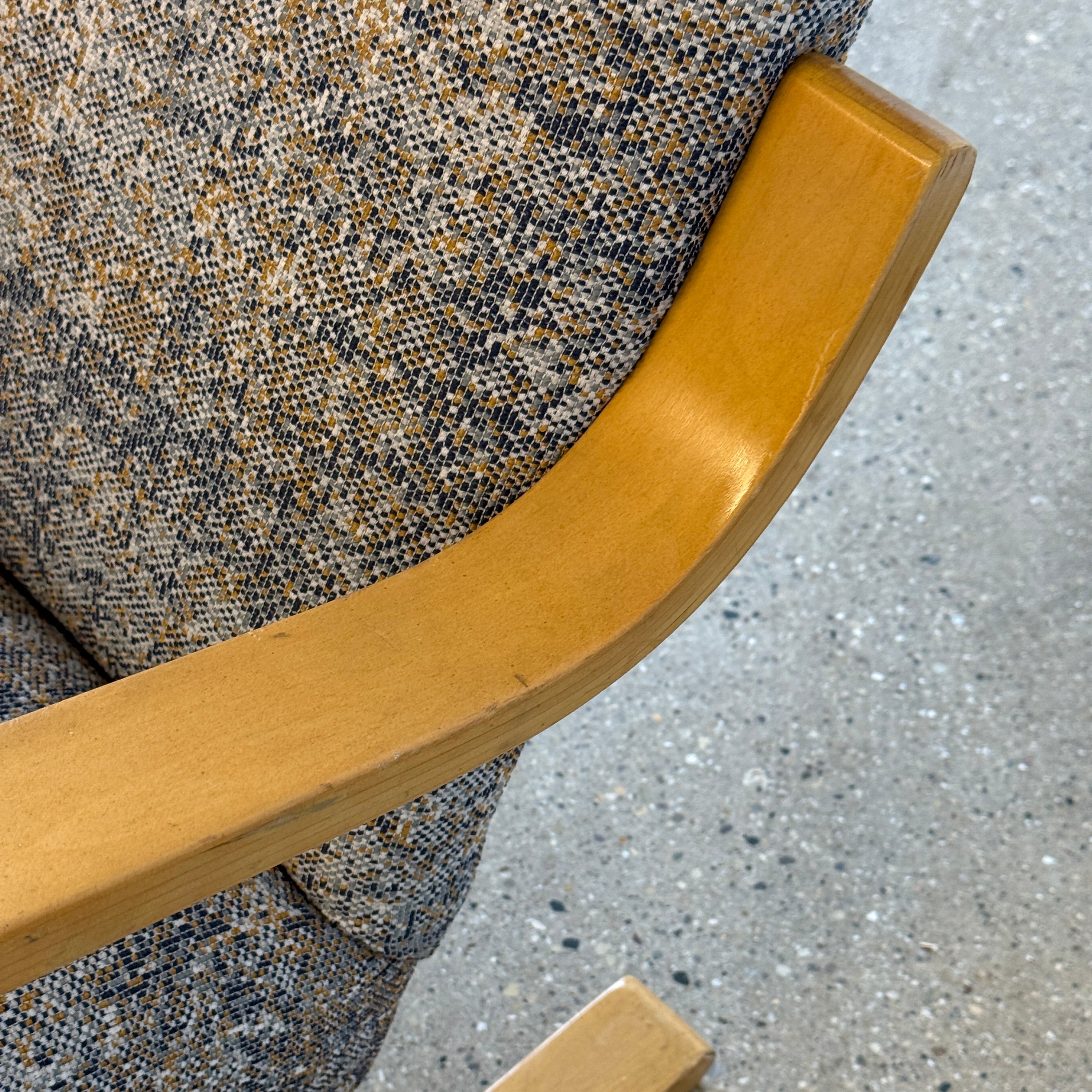 Model 401 + 402 Bentwood Lounge Chairs by Alvar Aalto for Artek