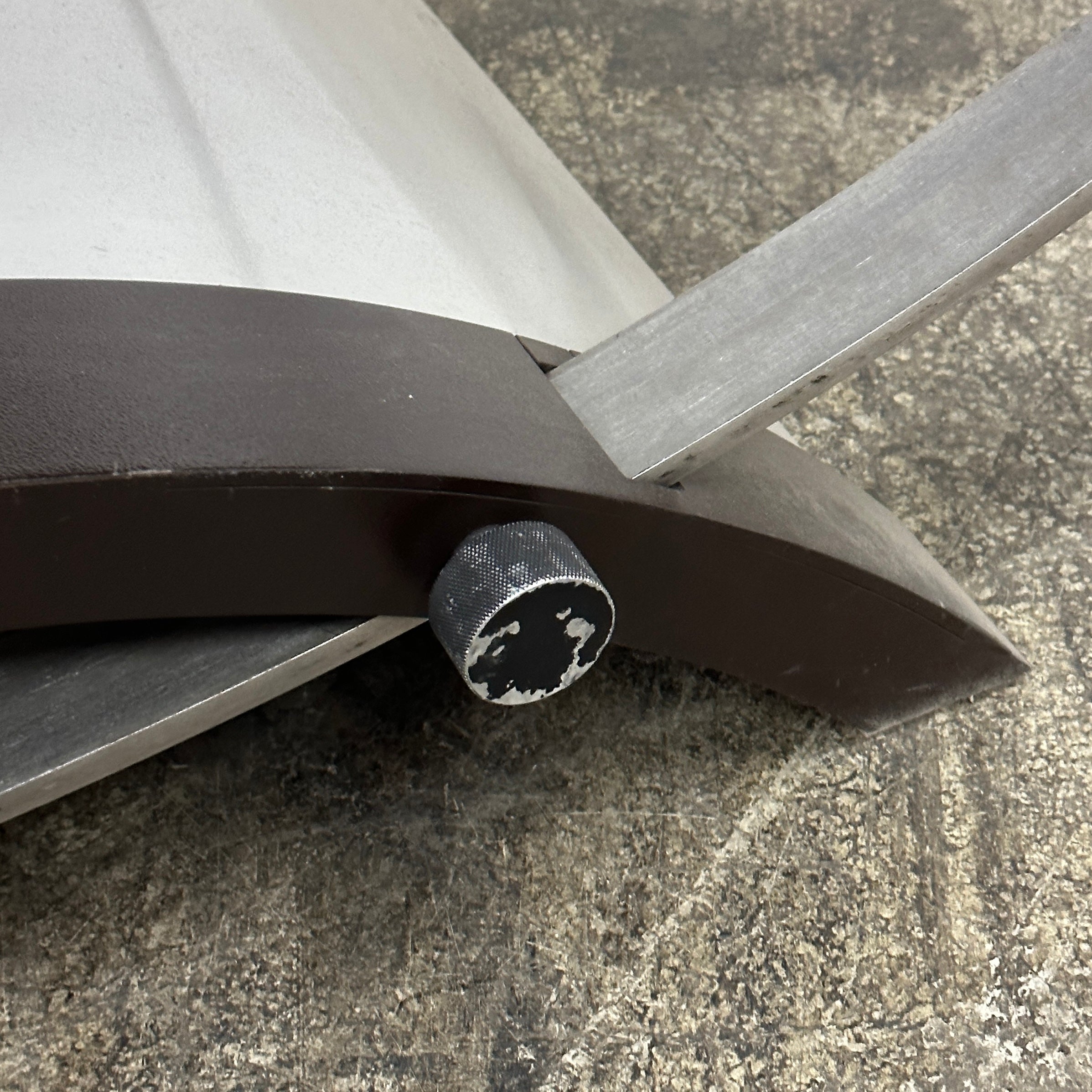 French Industrial Suspension Chaise