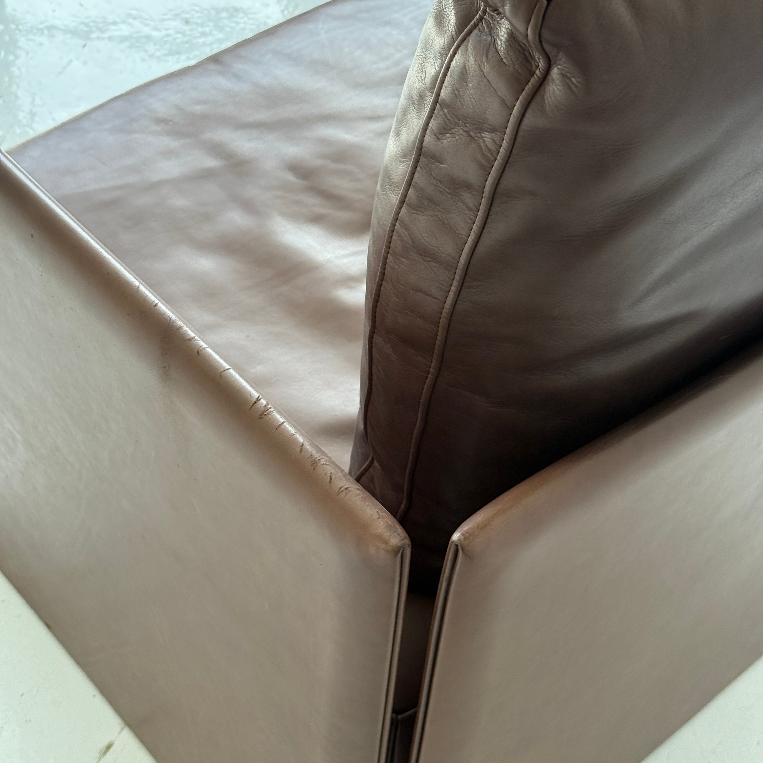 Leather Toot Chair by Piero Lissoni for Cassina