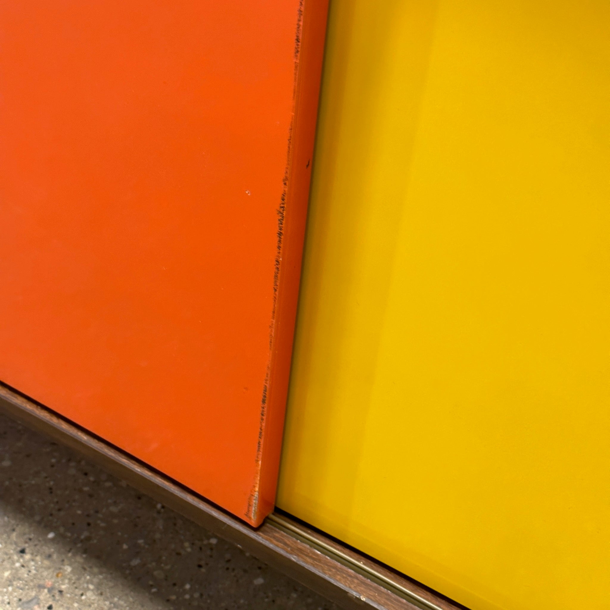 Colorful George Nelson Style Credenza