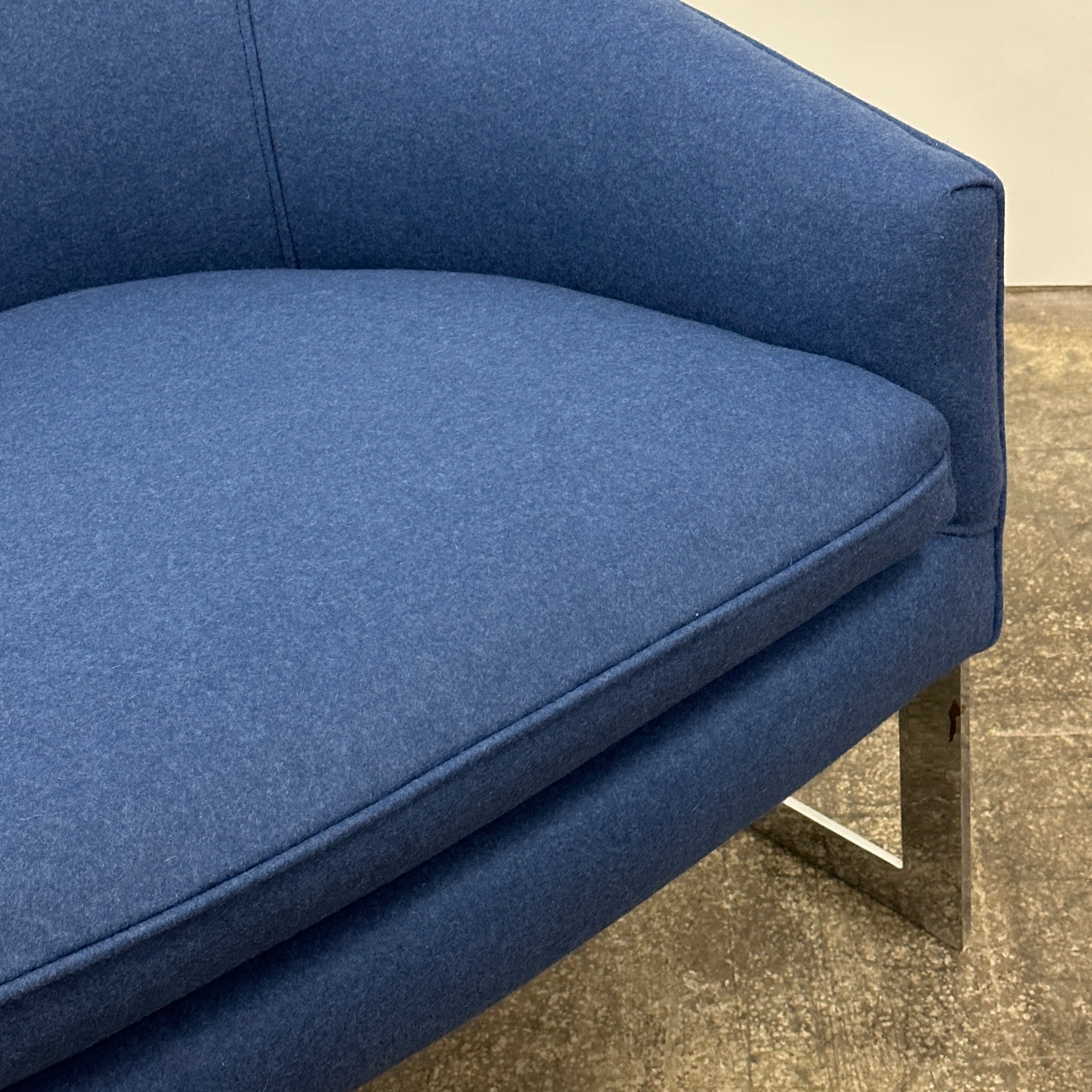 Chrome Tub Chairs by John Mascheroni for Swaim