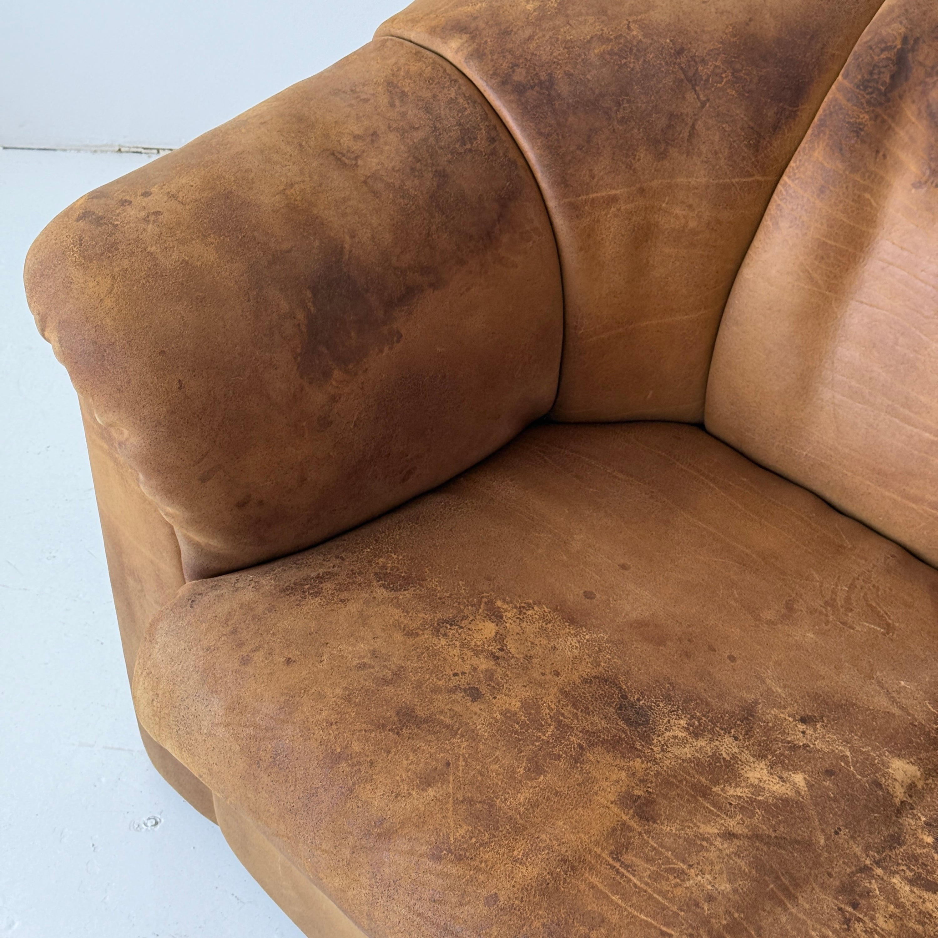 DS-95 Buffalo Leather Sofa by De Sede