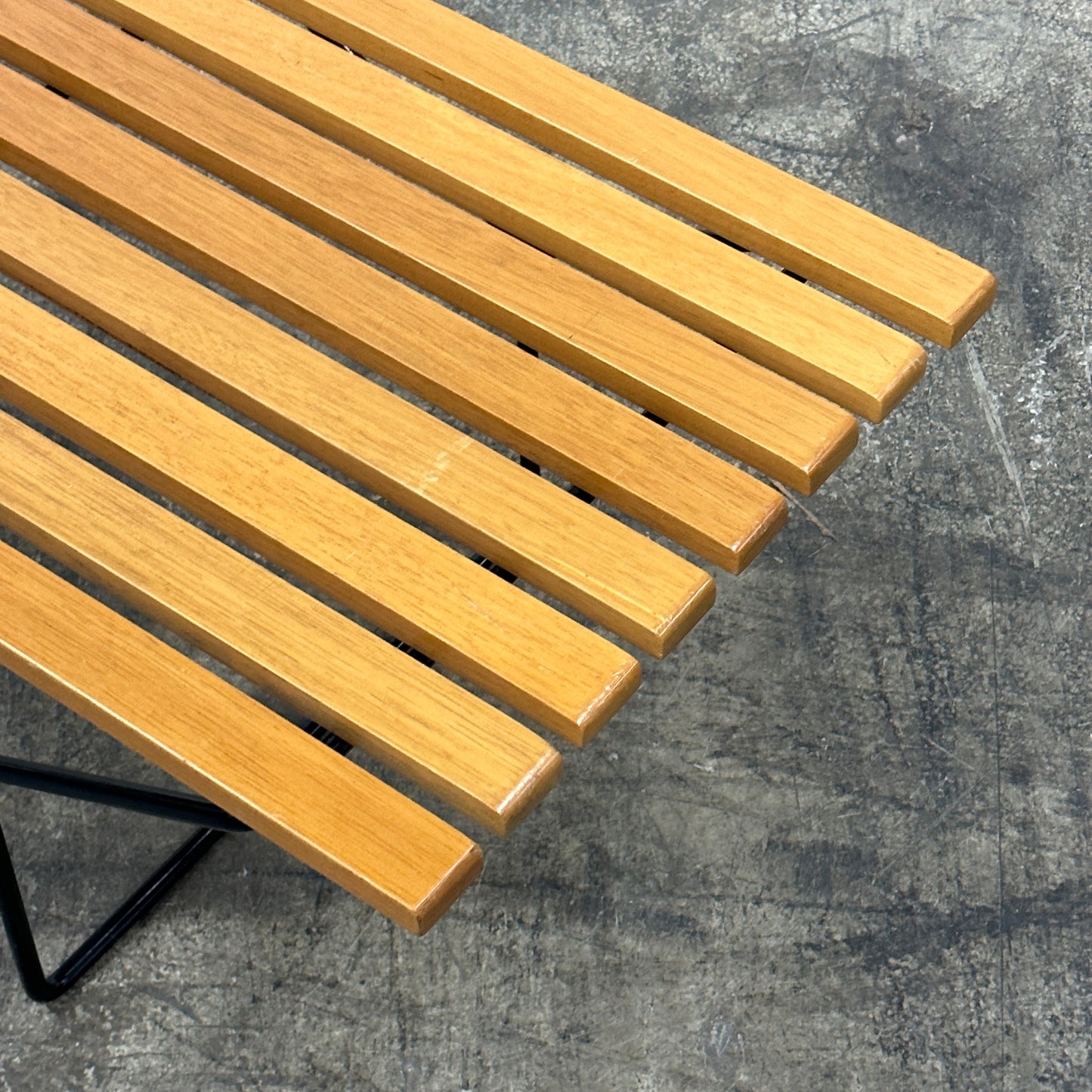 Slat Bench by Harry Bertoia for Knoll