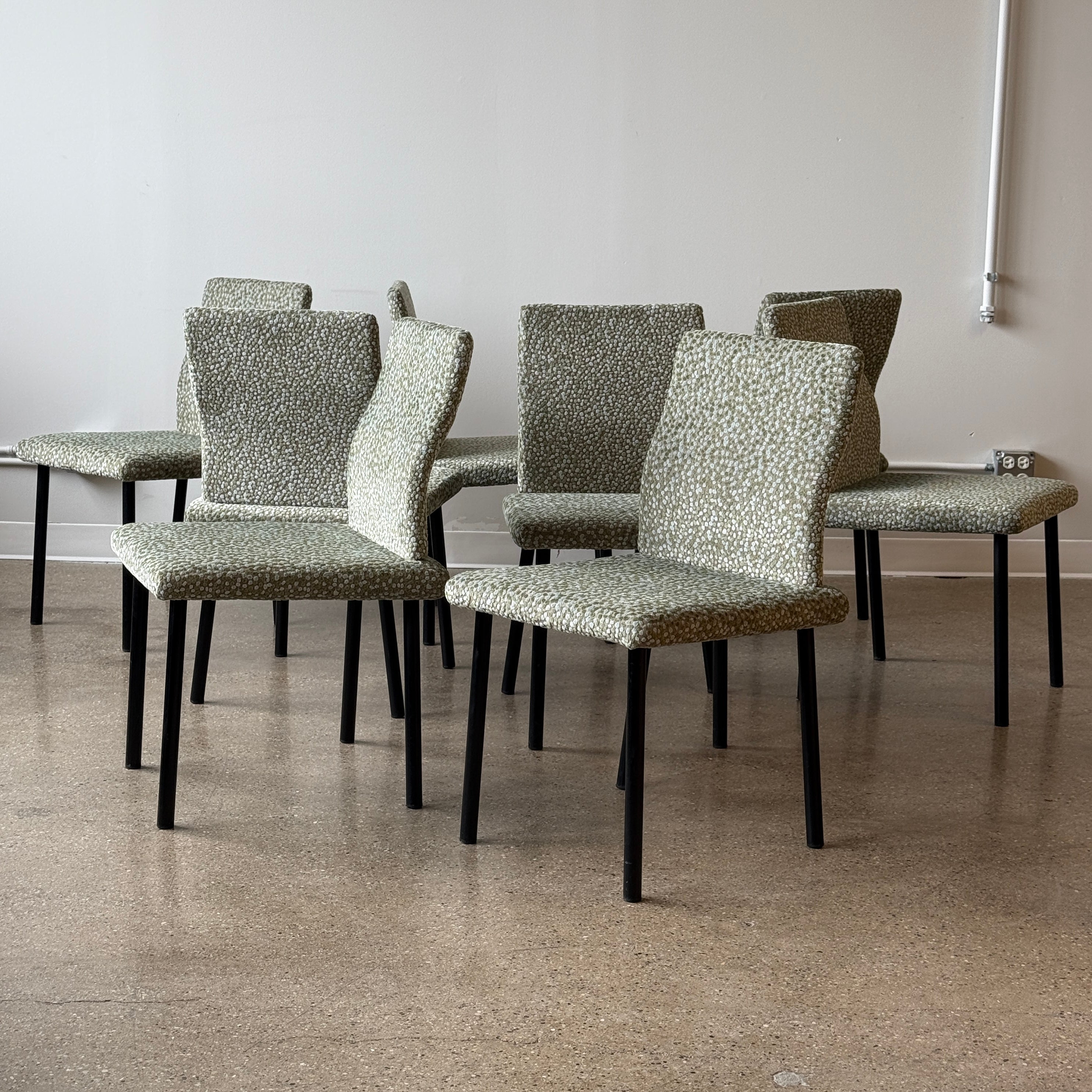 Mandarin Chairs by Ettore Sottsass for Knoll in Pollack Prosecco