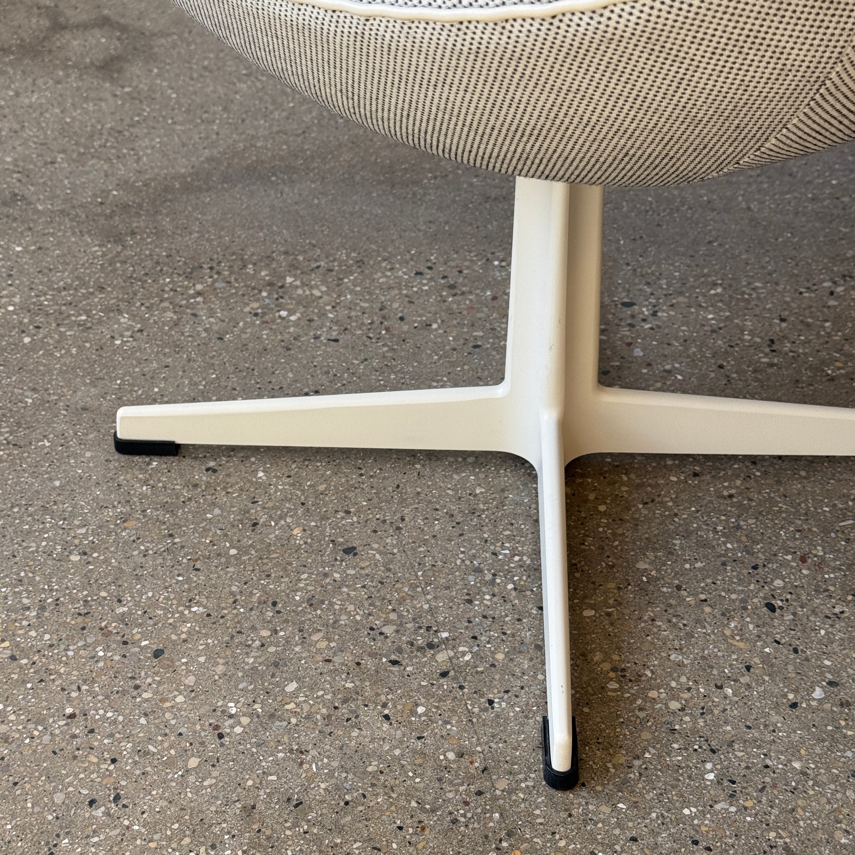 Egg Chair + Ottoman by Arne Jacobsen for Fritz Hansen