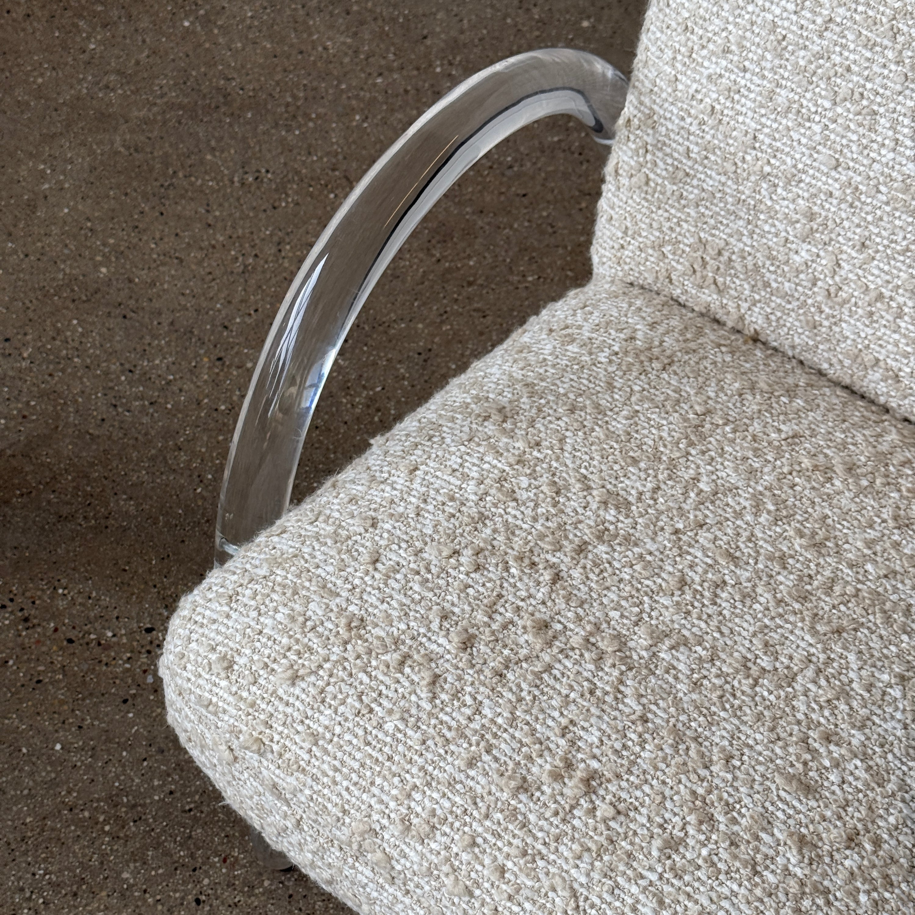 Lucite Armchair Attr. to Charles Hollis Jones