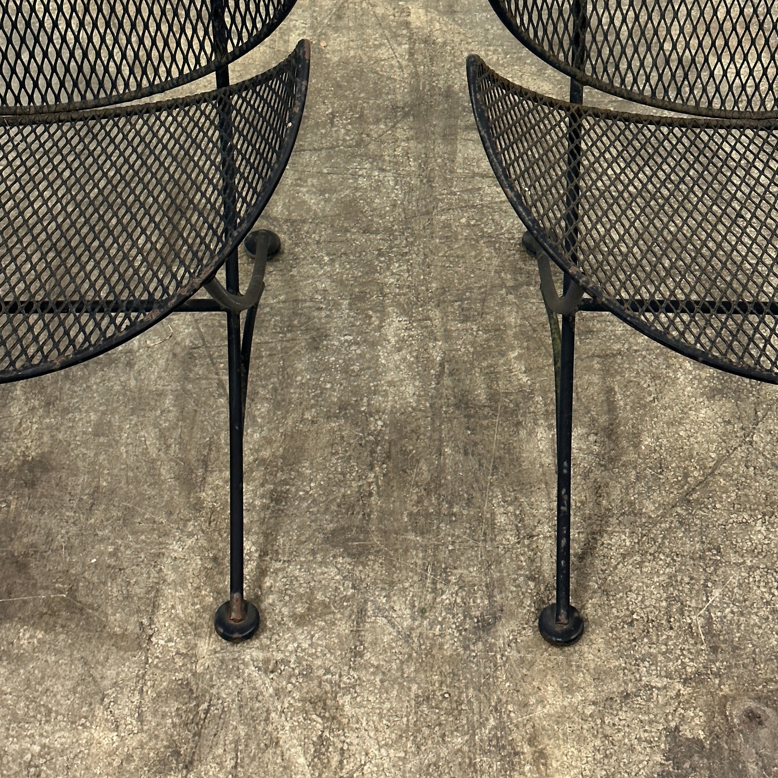 Wrought Iron Patio Set by Maurizio Tempestini for Salterini