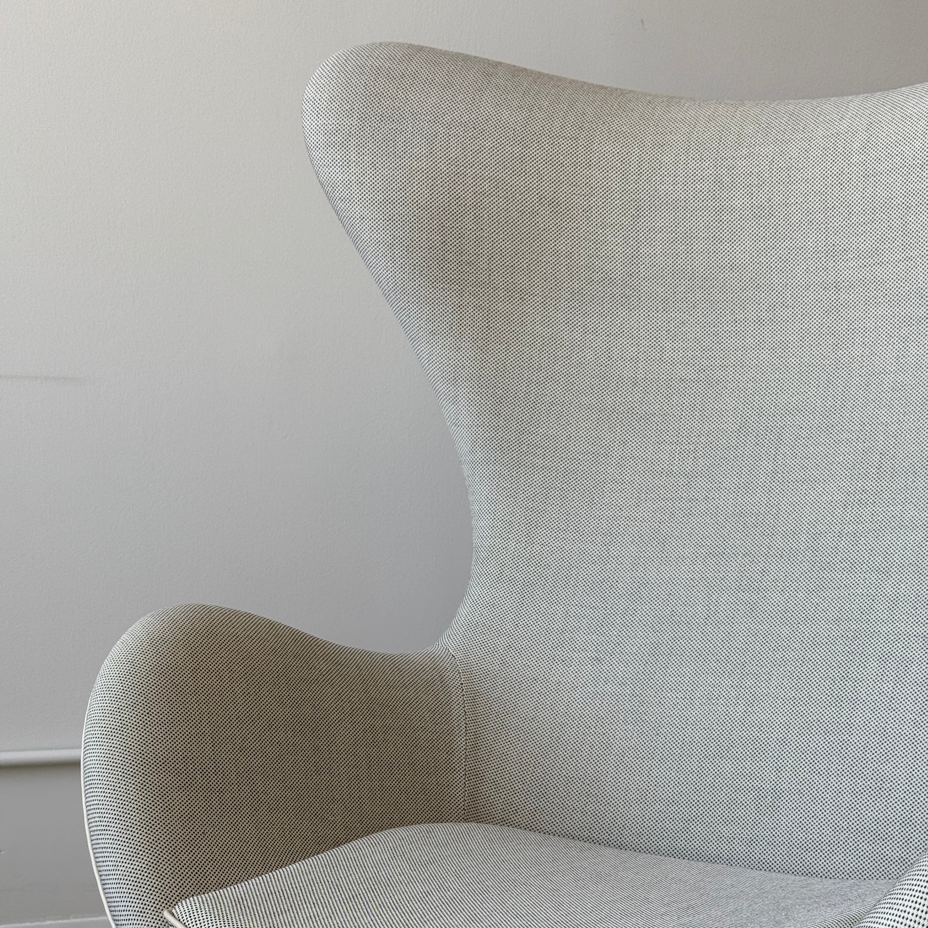 Egg Chair + Ottoman by Arne Jacobsen for Fritz Hansen
