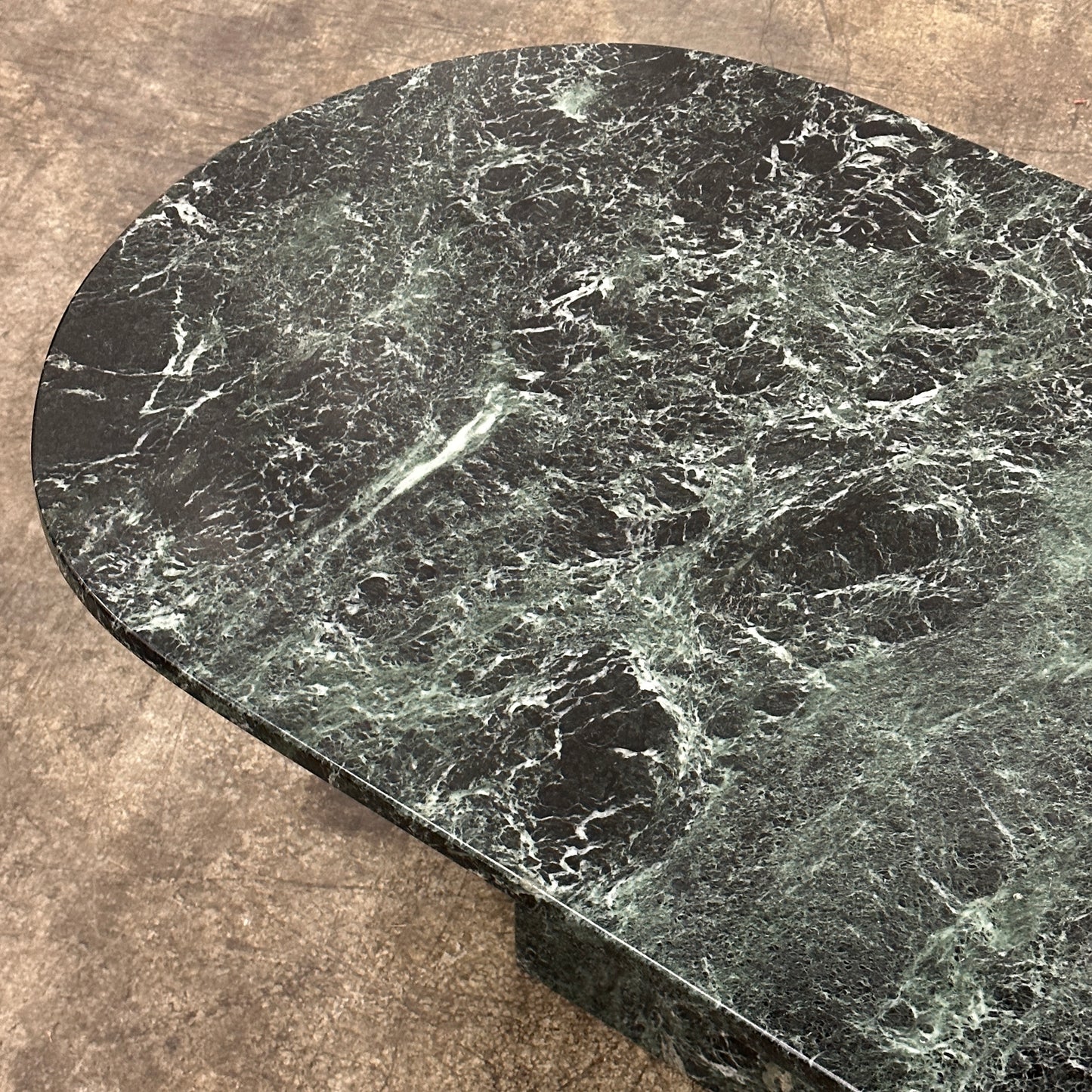 Swedish Green Marble Coffee Table