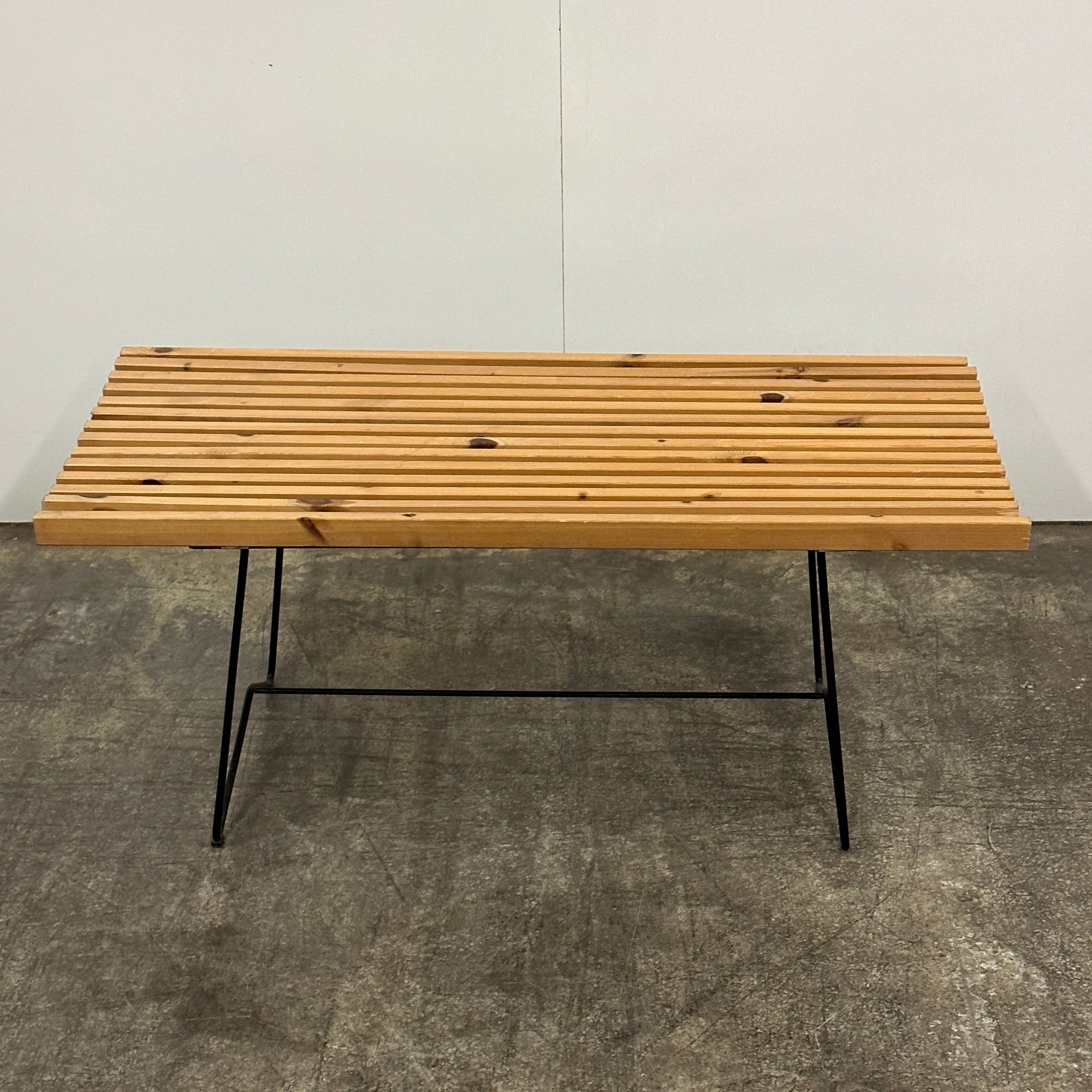 Studio Made Slat Bench