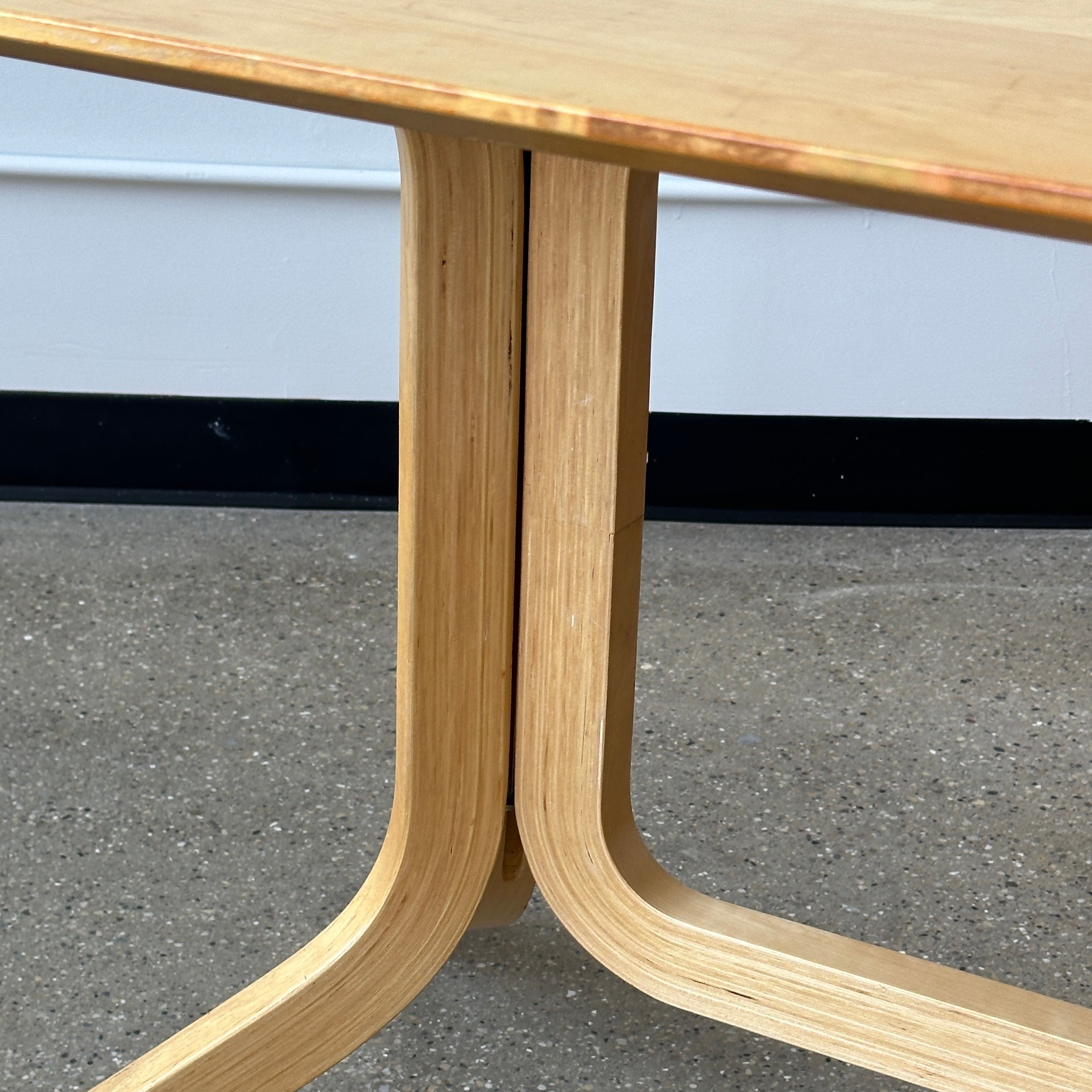 Alback Bentwood Dining Table by Ikea