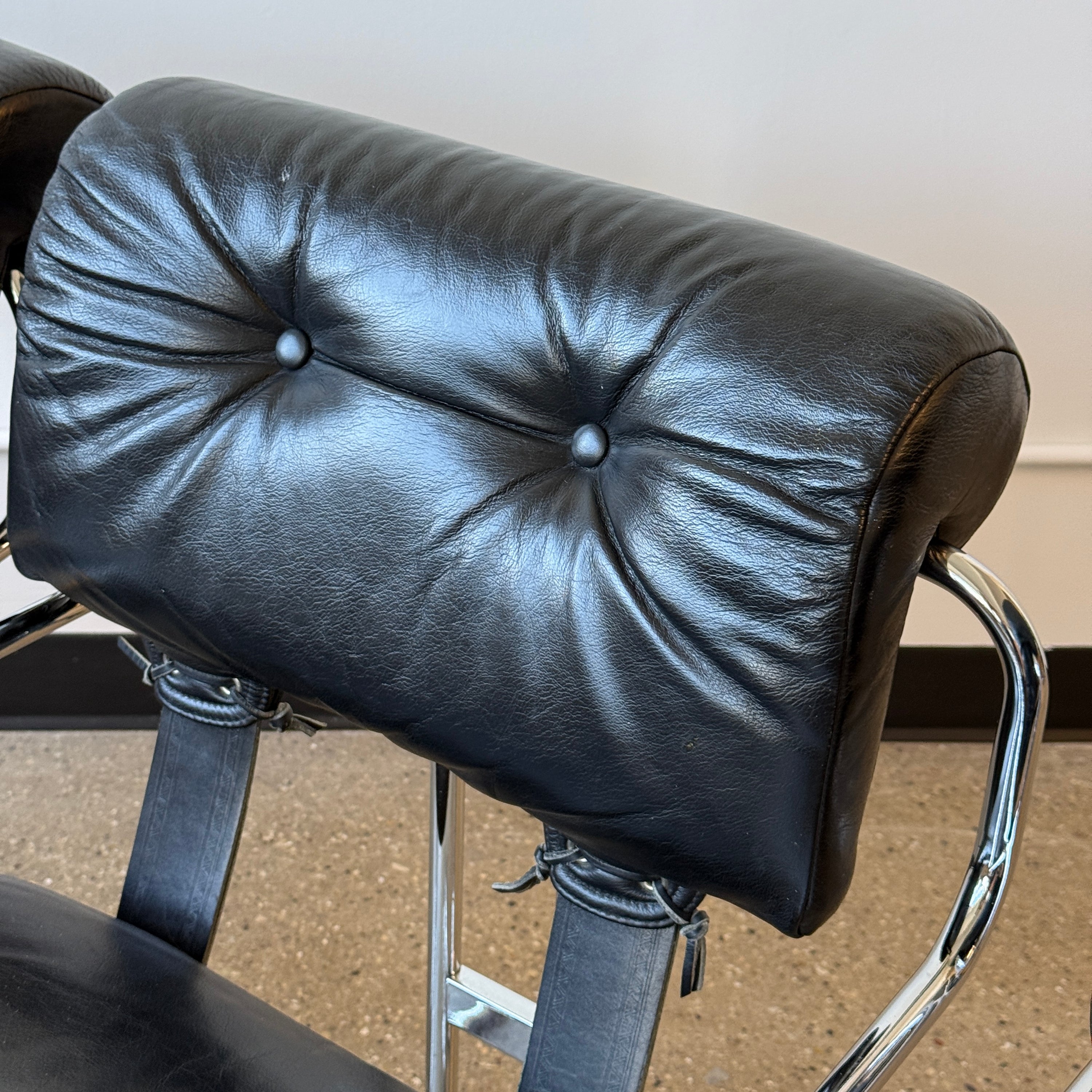 Tucroma Leather Dining Chairs by Guido Faleschini for i4 Mariani