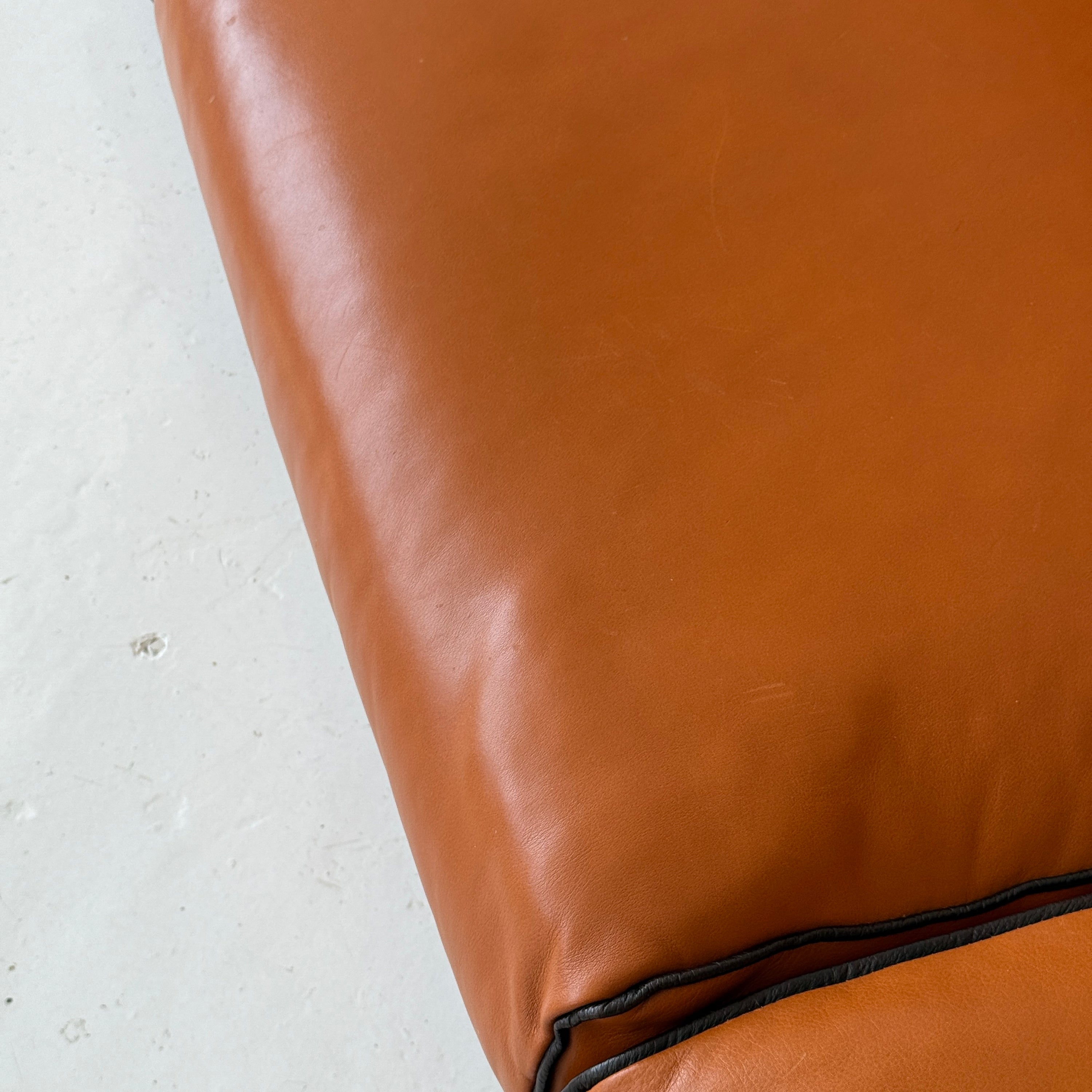 Landeau Leather Sofa by Mario Bellini for Cassina