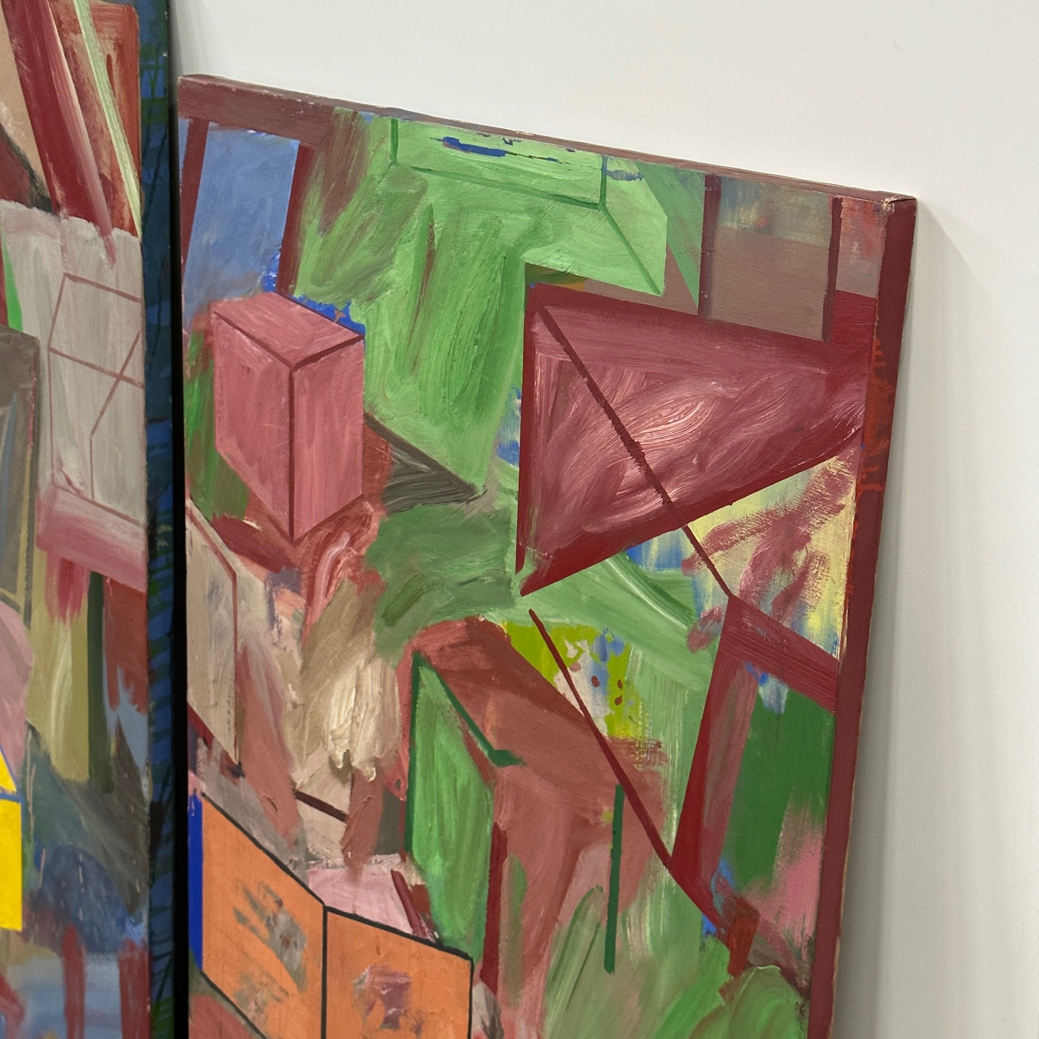 Vintage Abstract Paintings by Peter Butterfield