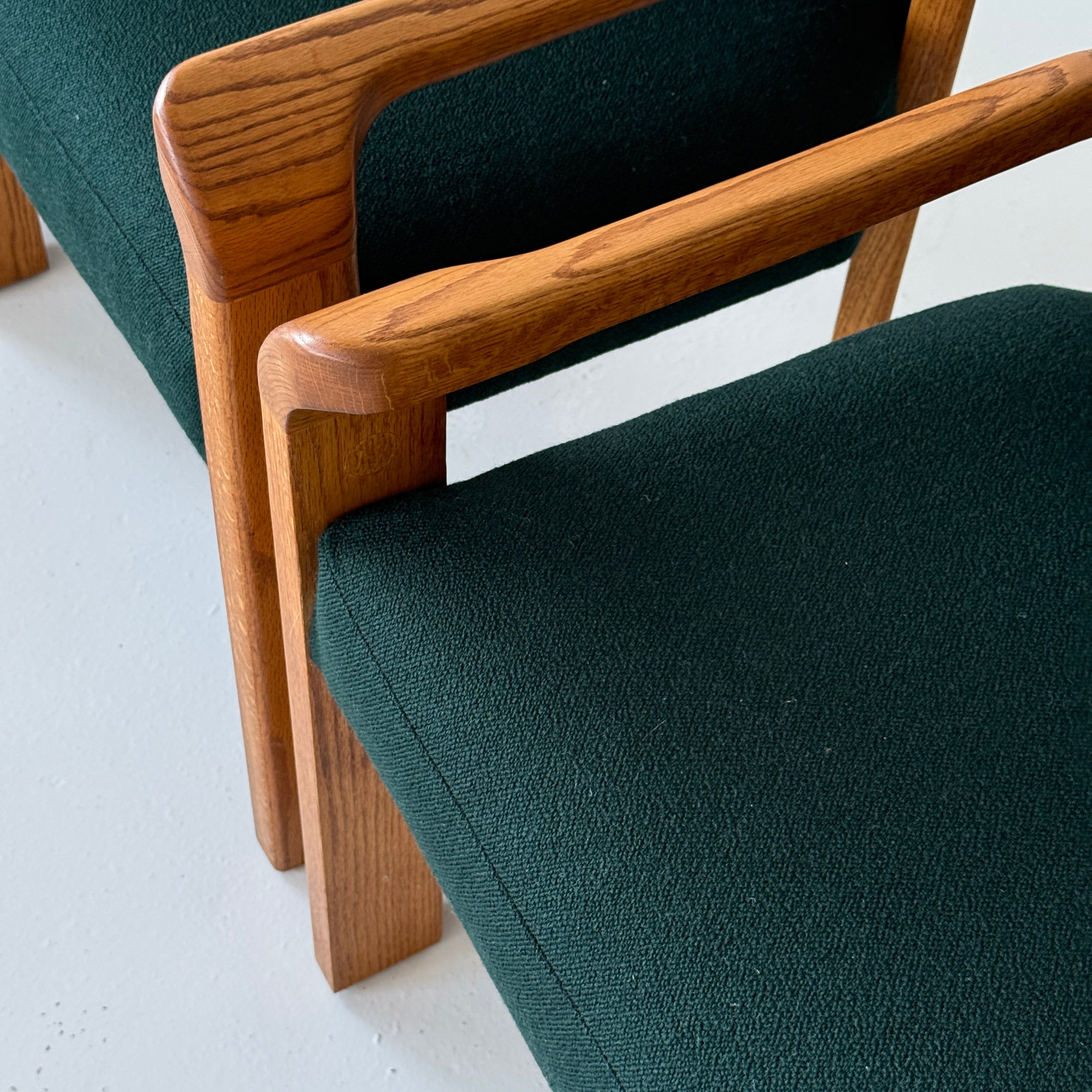 Brutalist Sculpted Dining Chairs by Lou Hodges for Generation 80