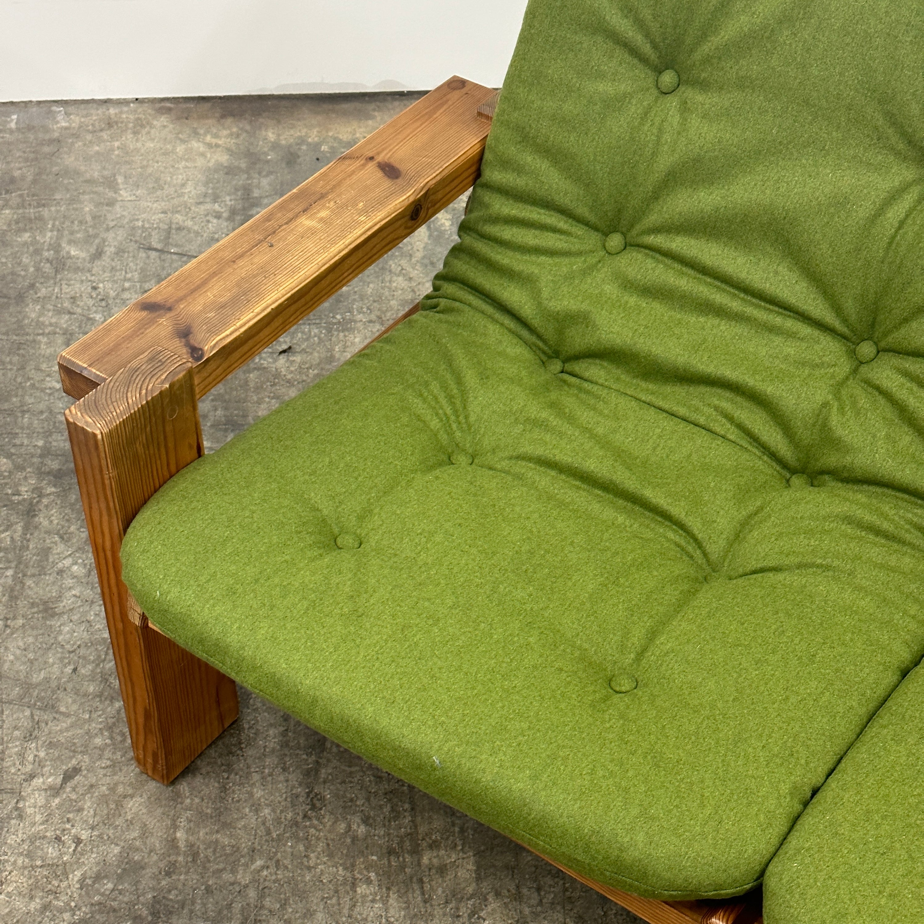 Dymling Swedish Pine Sofa by Yngve Ekström for Swedese