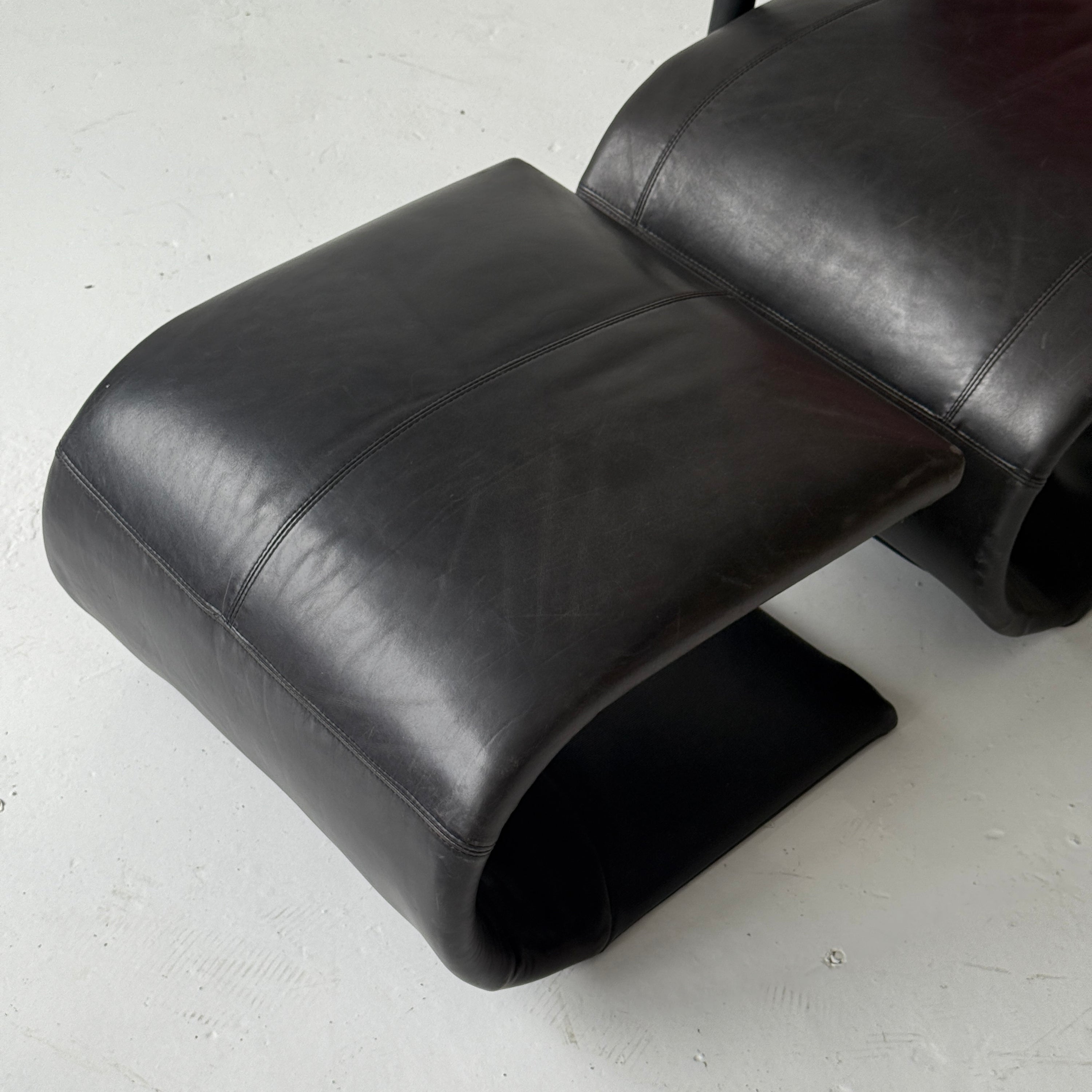 Zen Chair + Ottoman by Claude Brisson for Ligne Roset