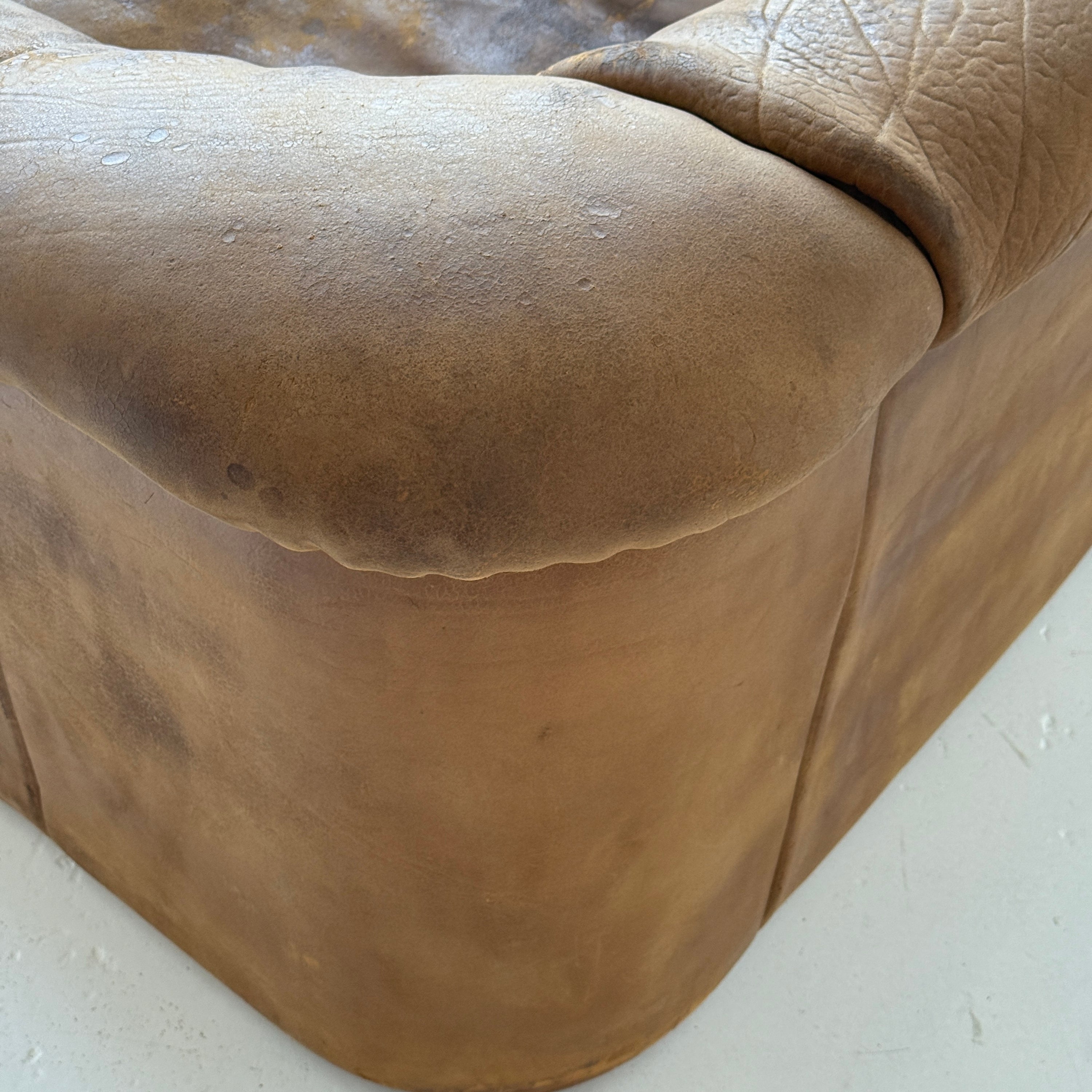 DS-95 Buffalo Leather Sofa by De Sede