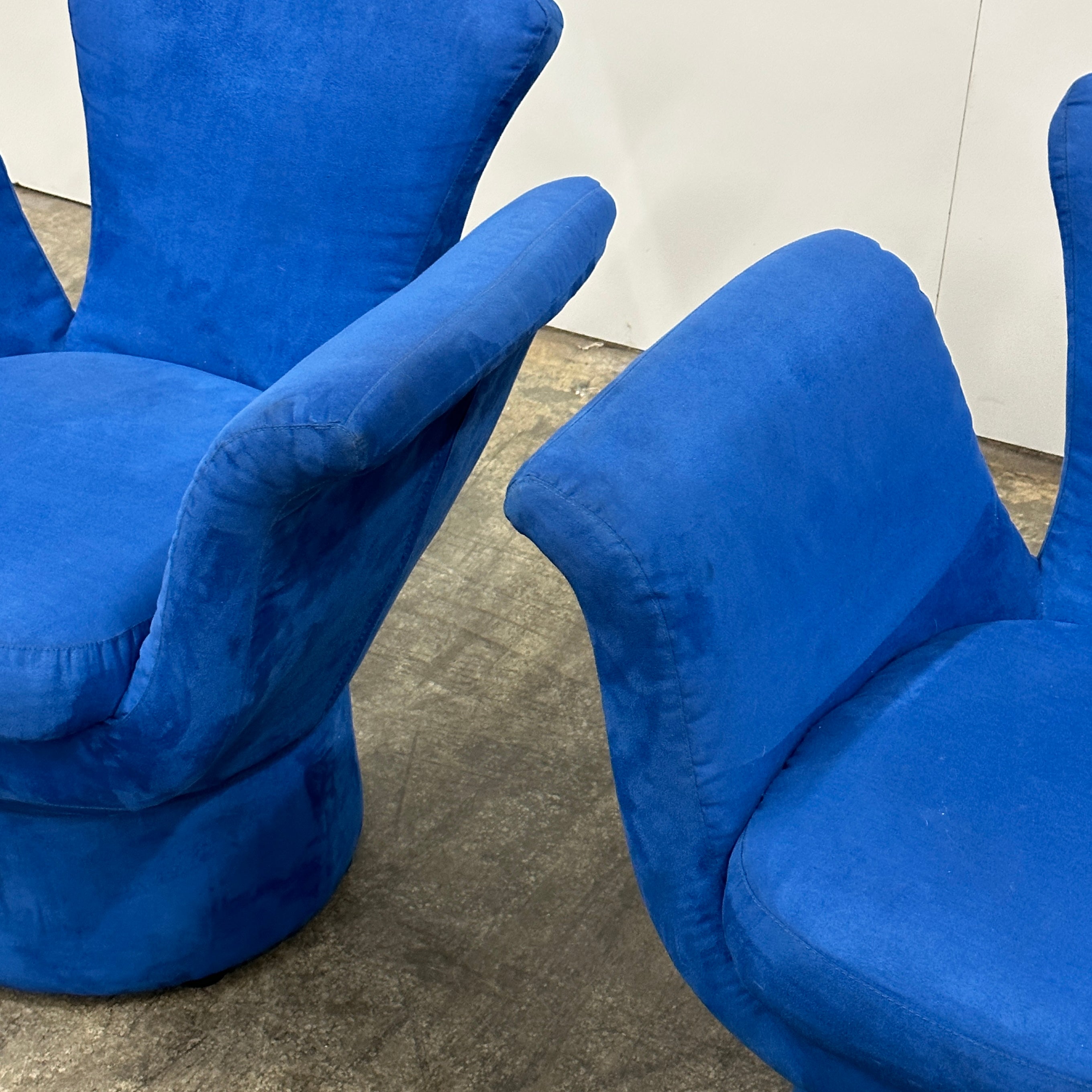 Postmodern Flower Lounge Chairs
